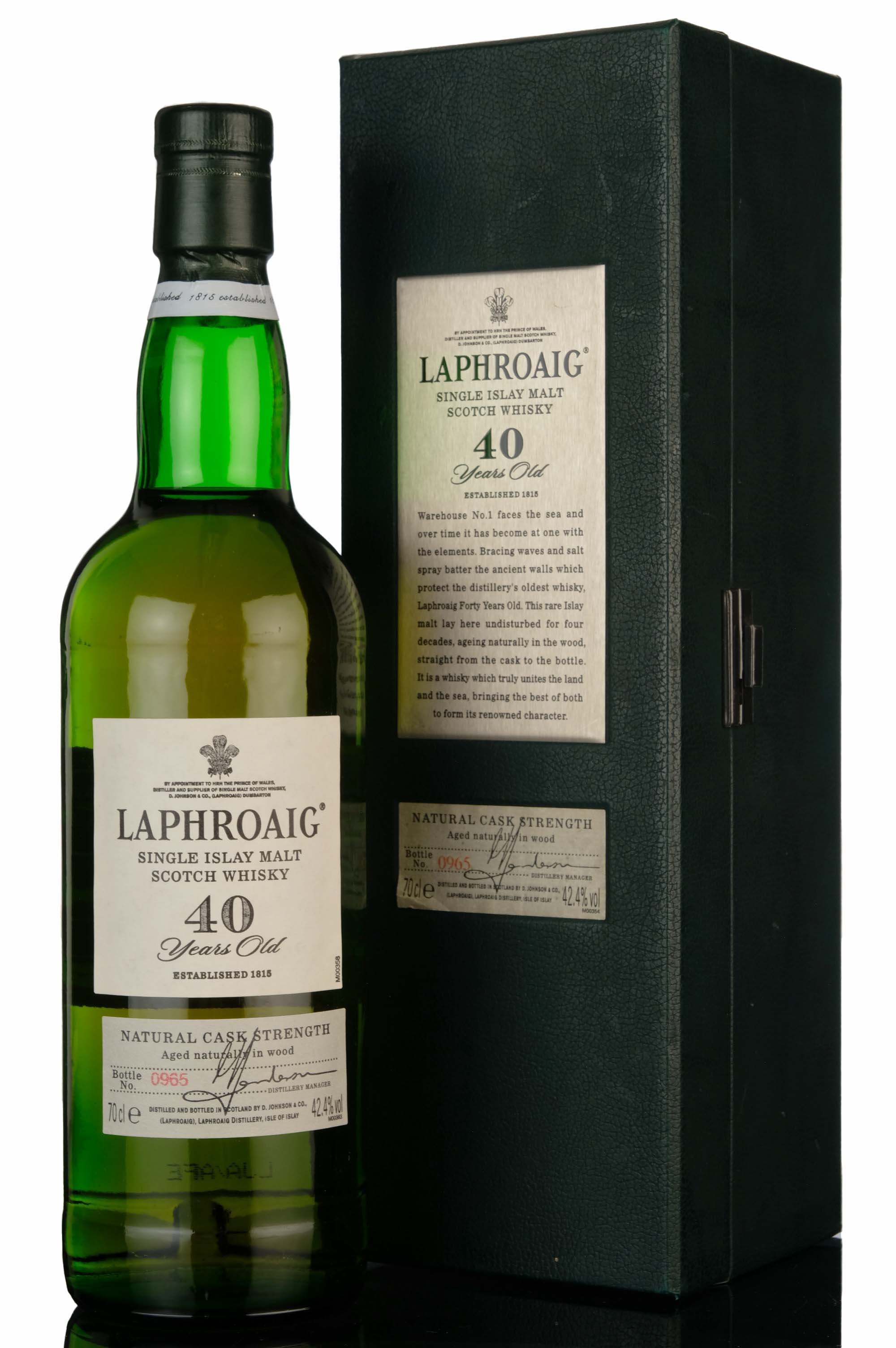 Laphroaig 1960-2001 - 40 Year Old