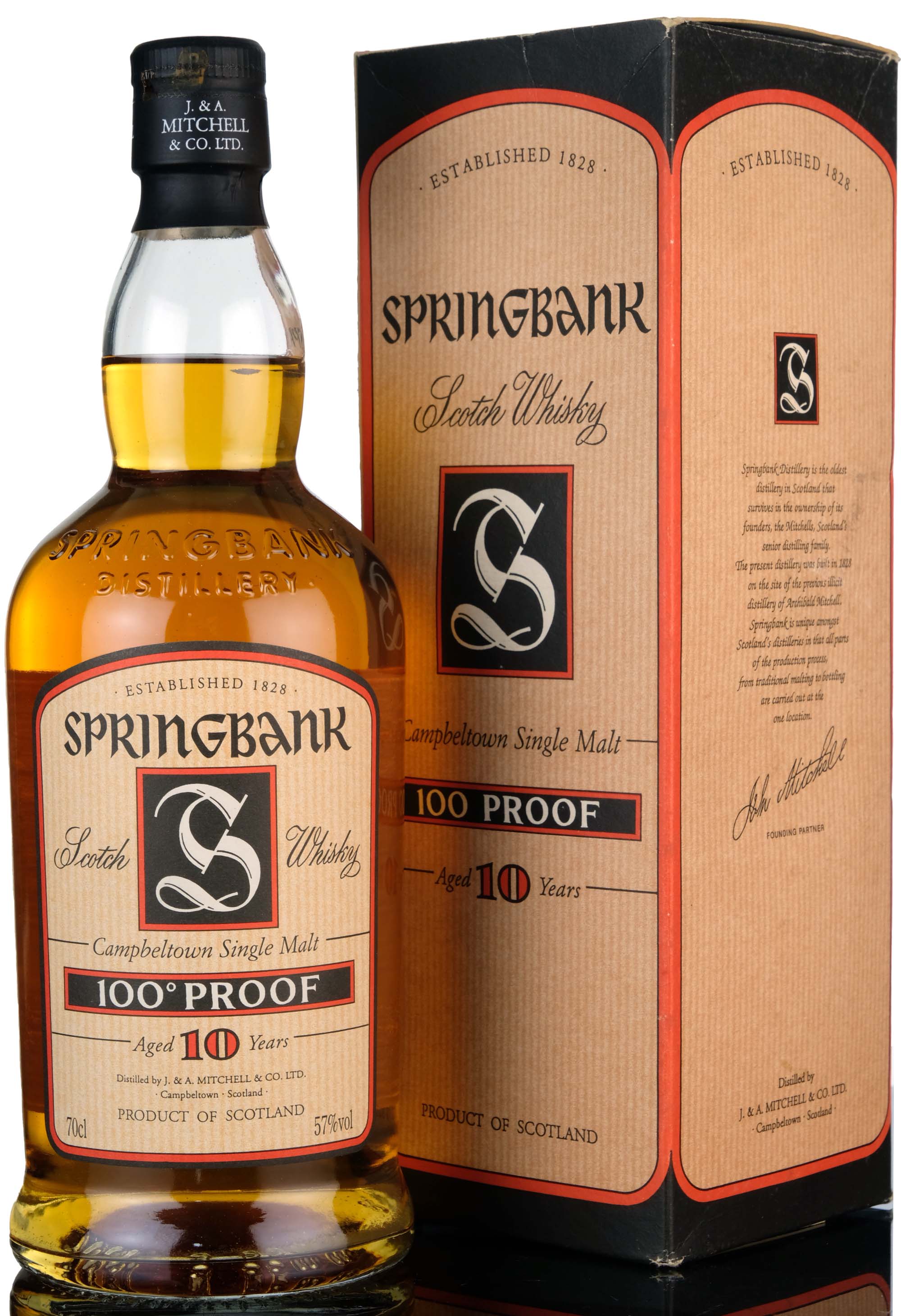 Springbank 10 Year Old - 2000s - 100 Proof