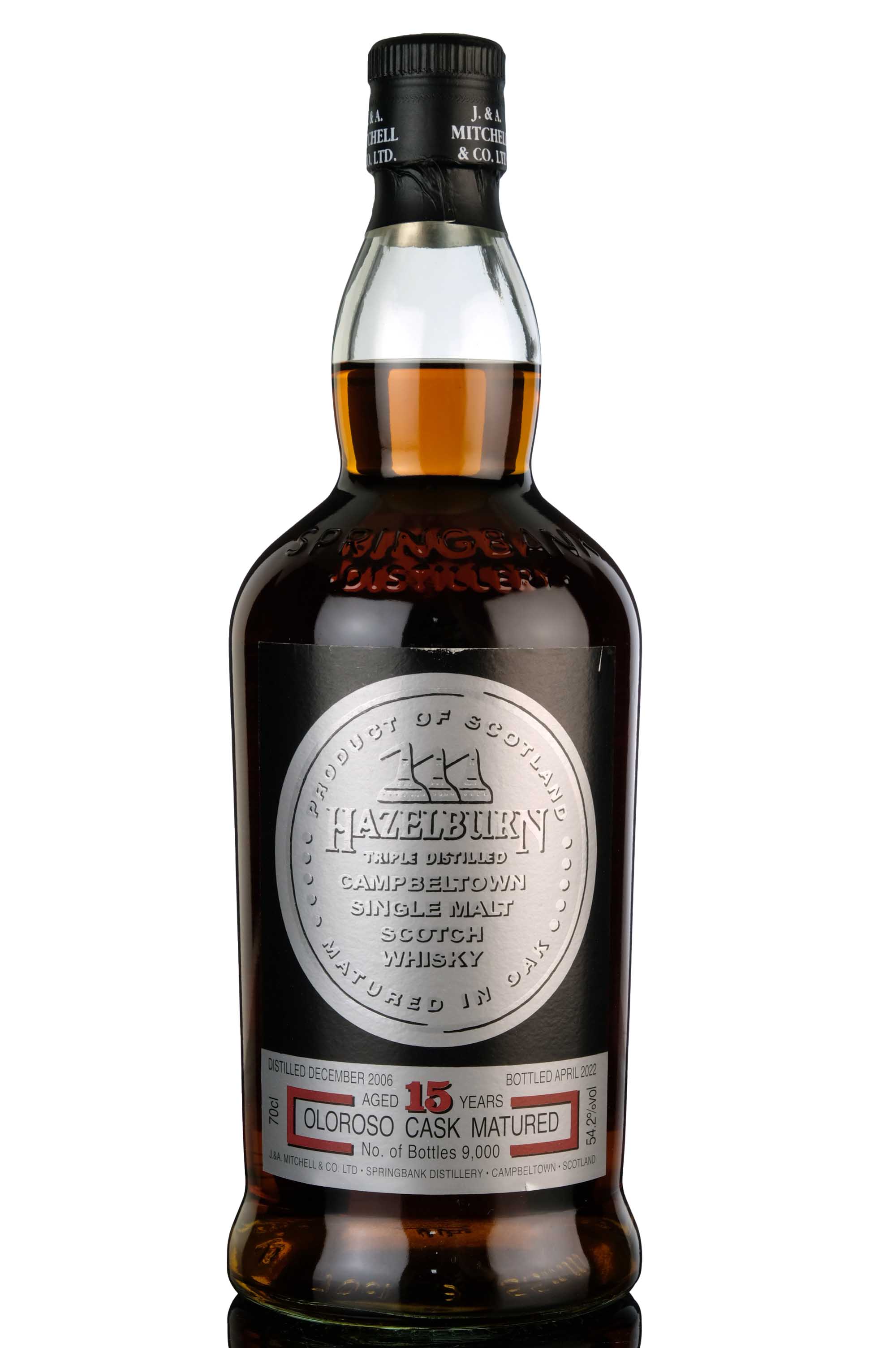 Hazelburn 2006-2022 - 15 Year Old - Fresh Oloroso Sherry