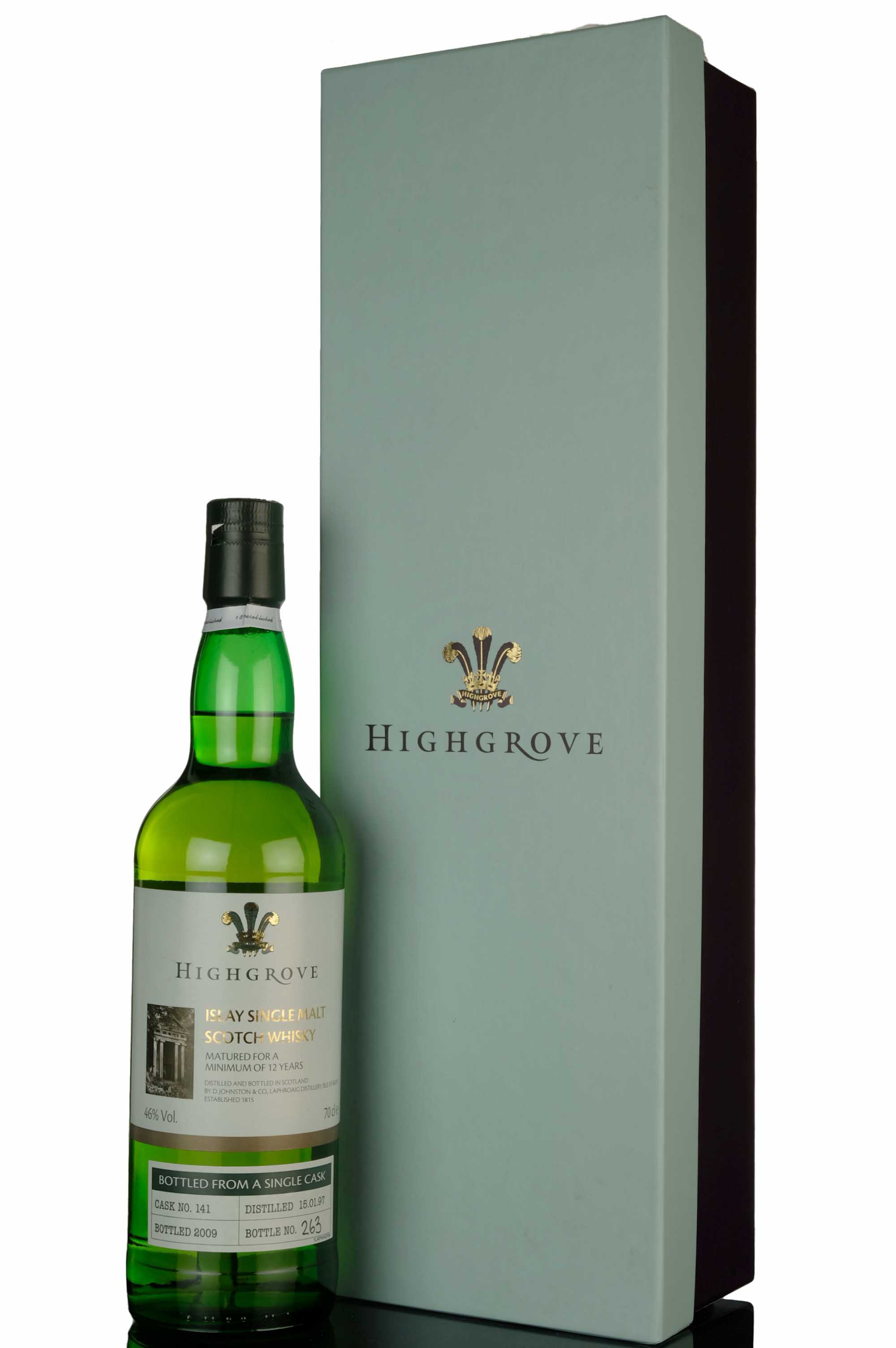 Laphroaig 1997-2009 - 12 Year Old - Highgrove - Single Cask 141