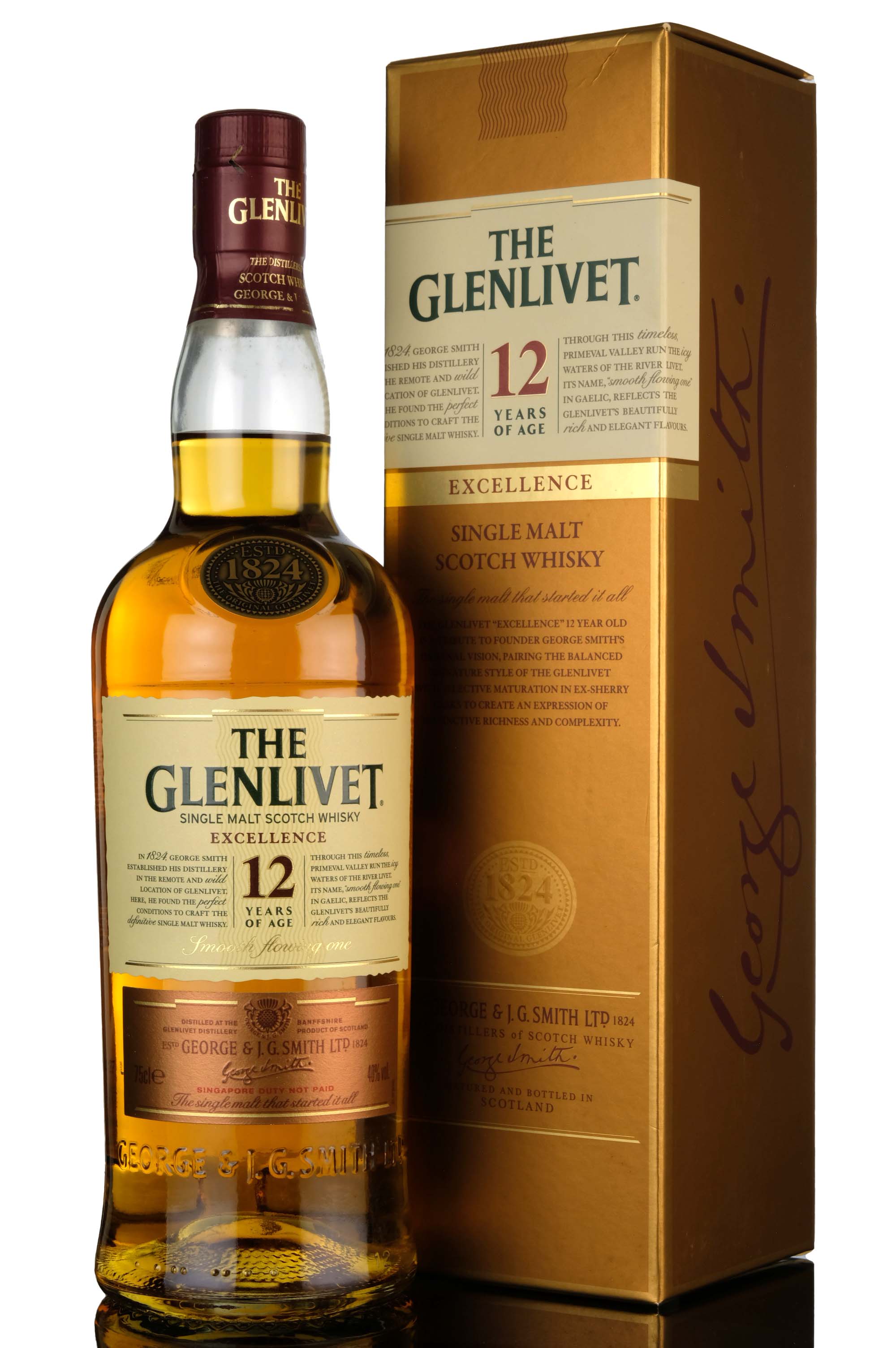 Glenfiddich 12 Year Old - Excellence - 2011 Release - Asia Import
