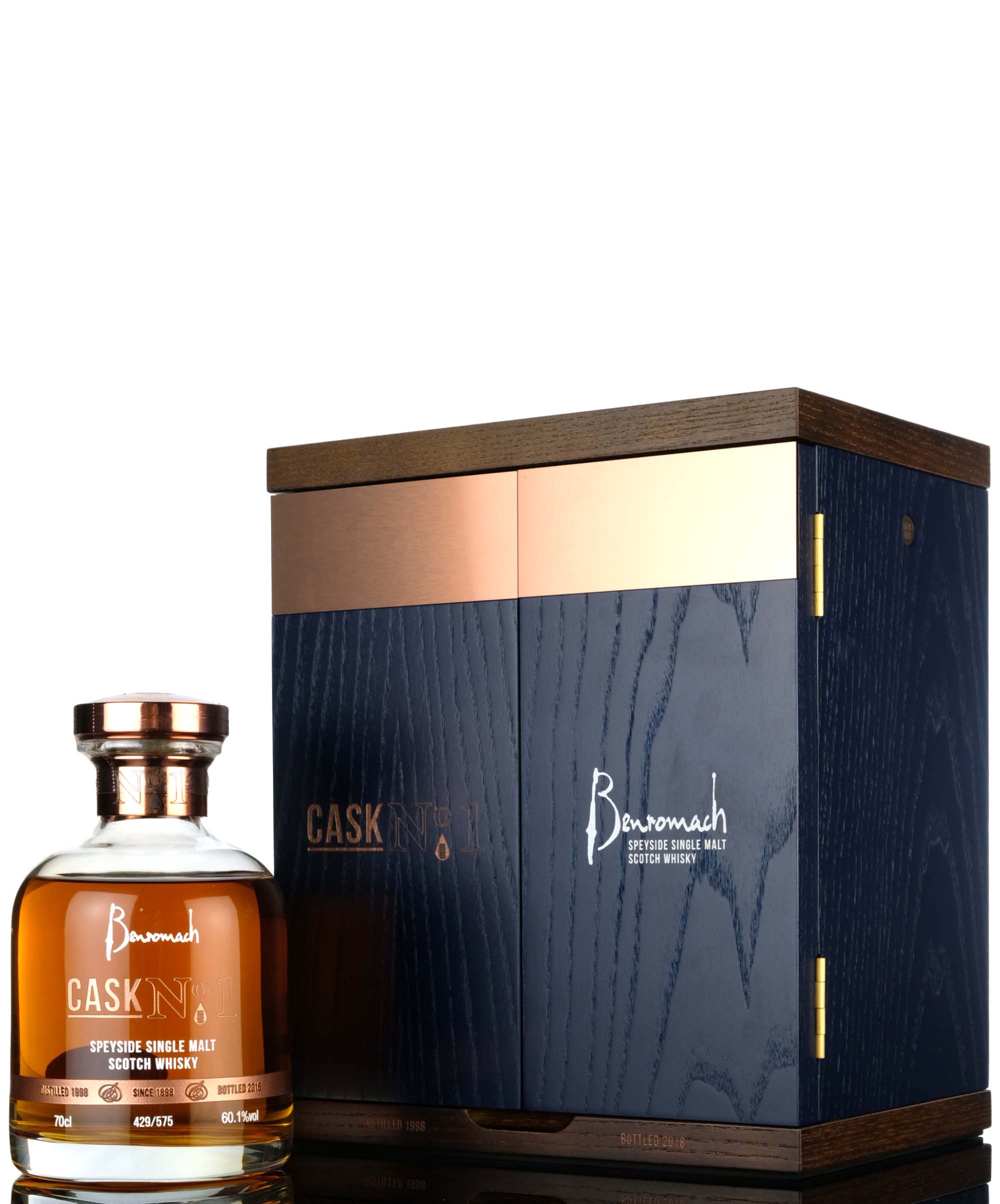Benromach 1998-2018 - 20 Year Old - 20th Anniversary - Single Cask 1