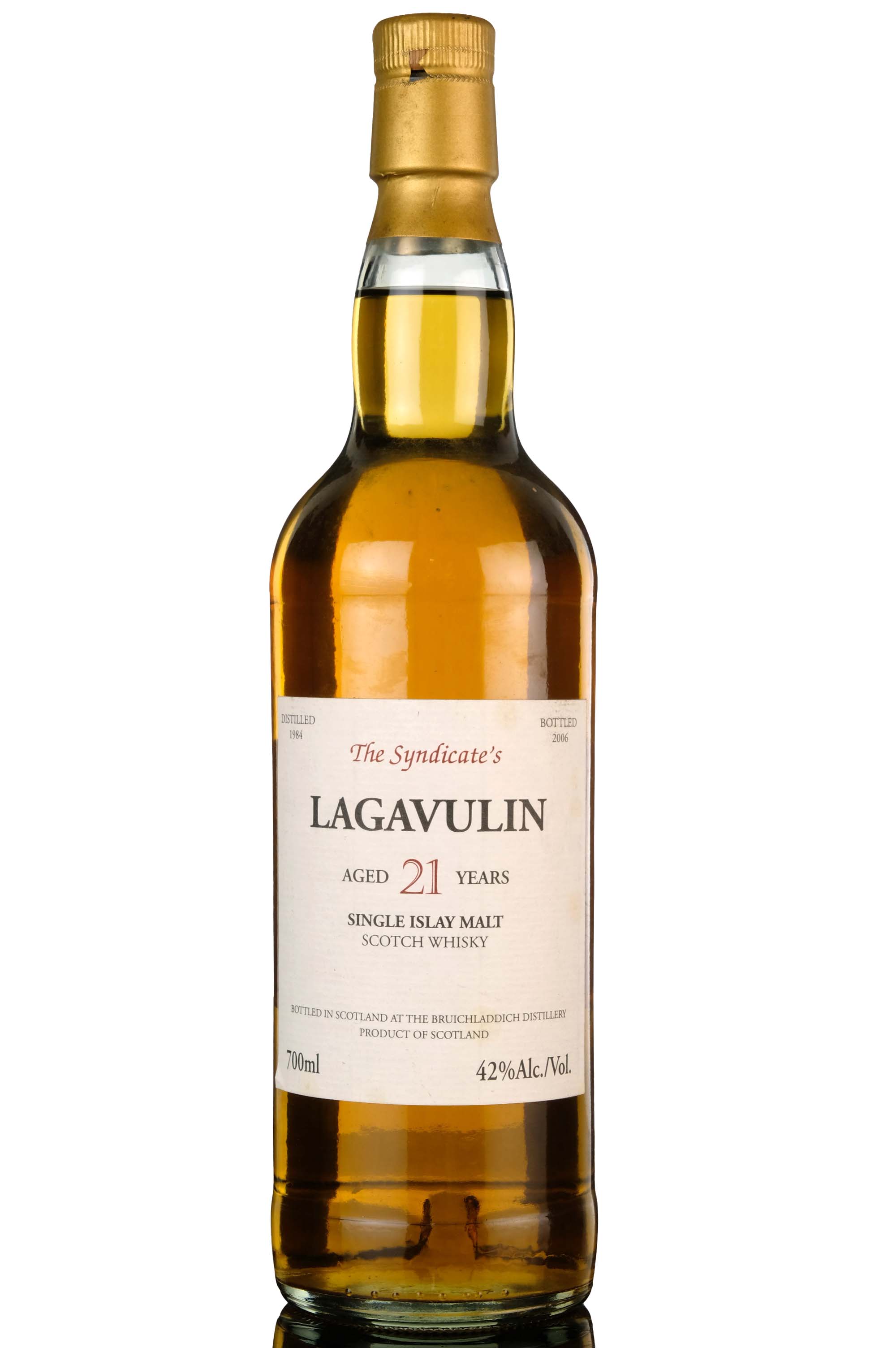 Lagavulin 1984-2006 - 21 Year Old - The Syndicates - Single Cask