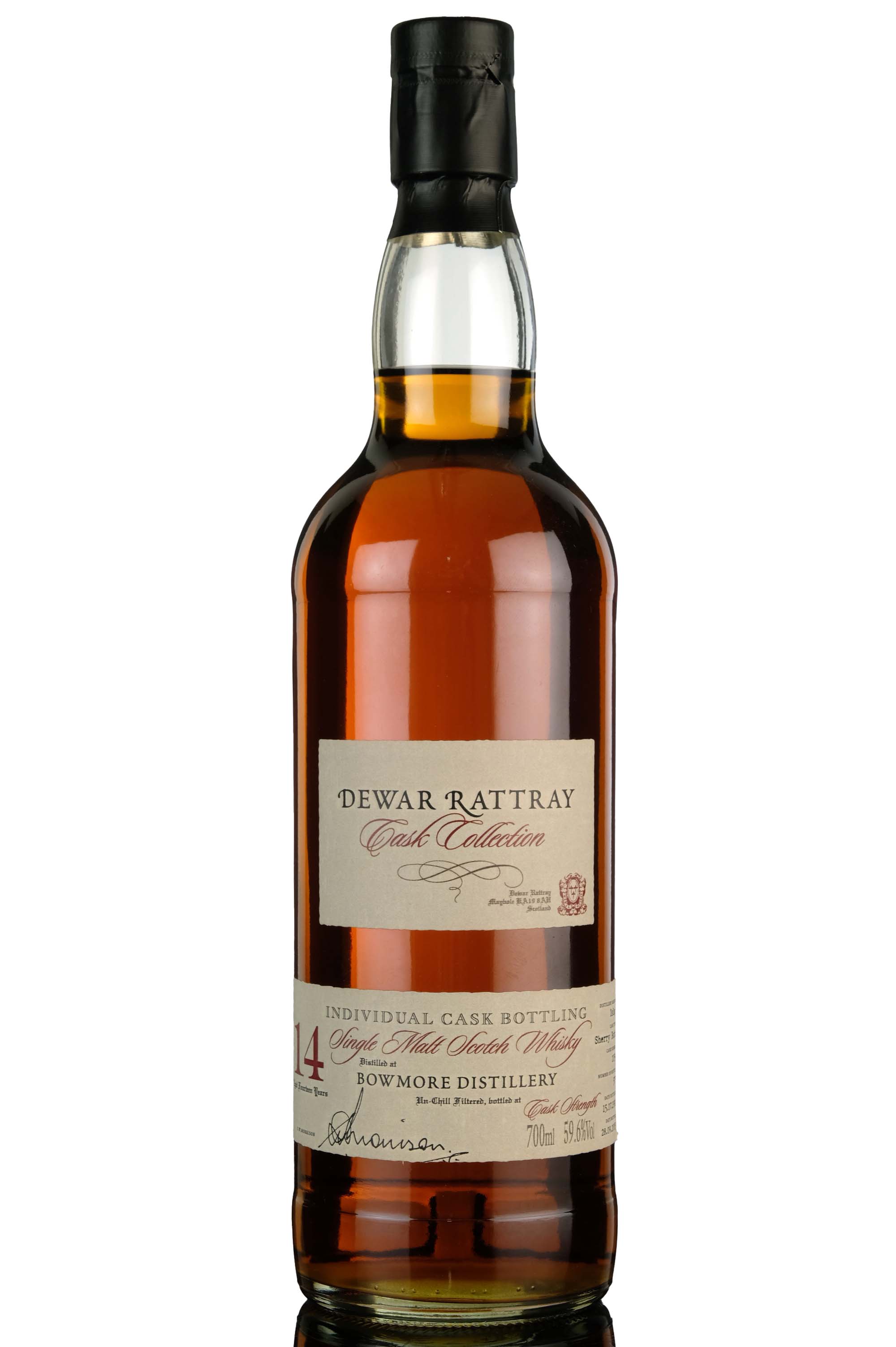 Bowmore 1991-2005 - 14 Year Old - Dewar Rattray - Cask Collection - Single Cask 2054