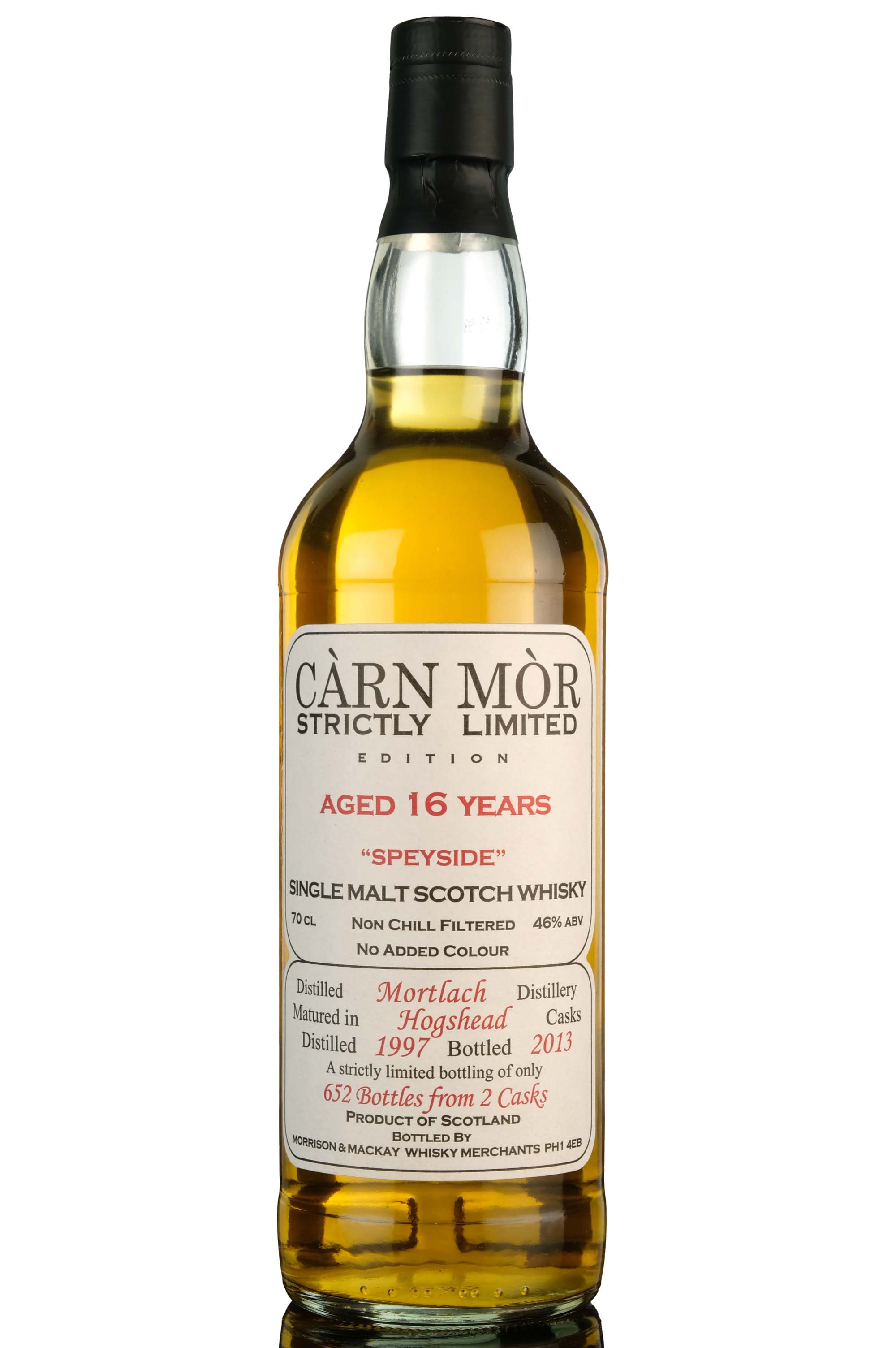 Mortlach 1997-2013 - 16 Year Old - Carn Mor - Strictly Limited