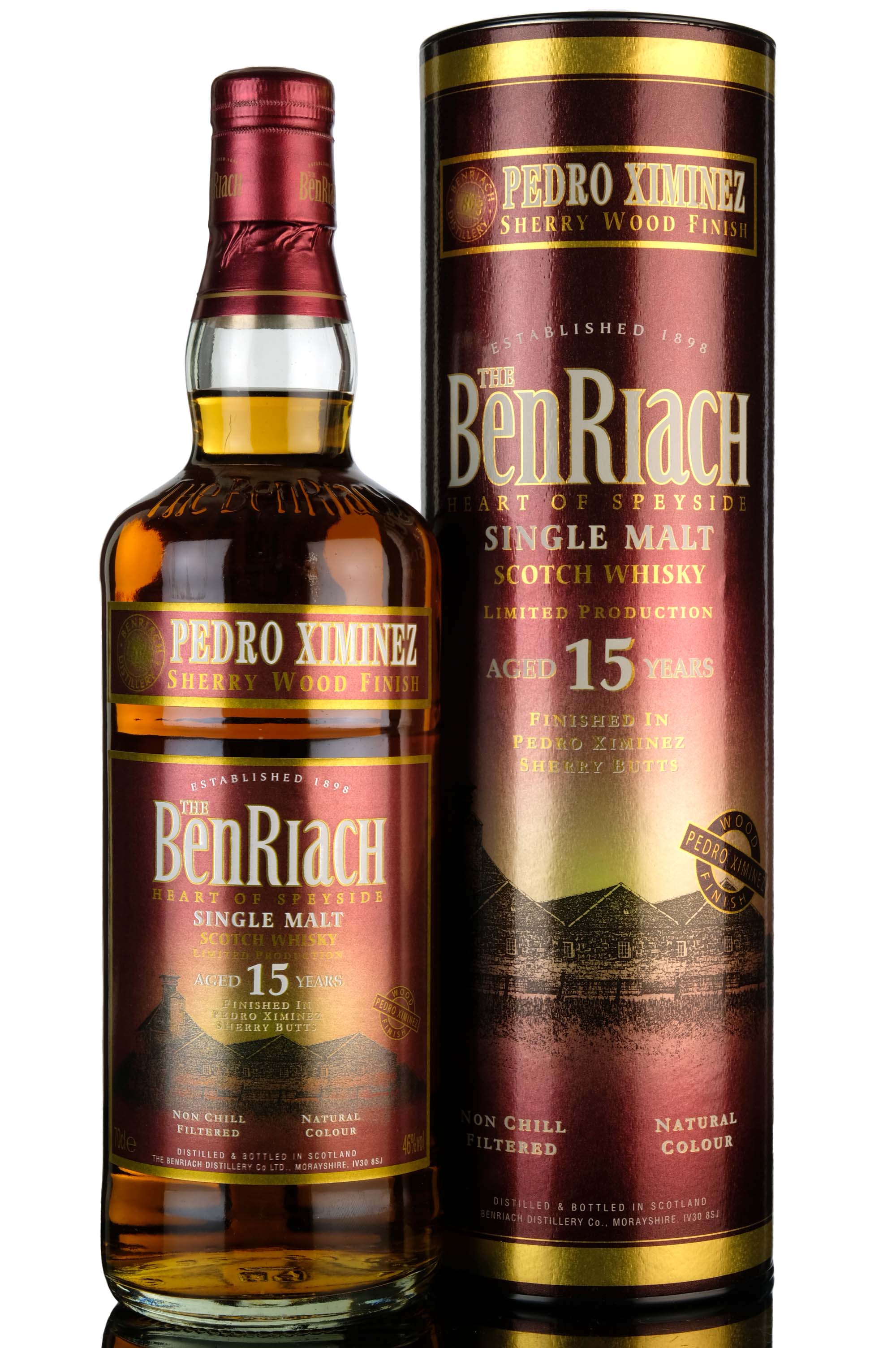 Benriach 15 Year Old - Sherry Wood Finish