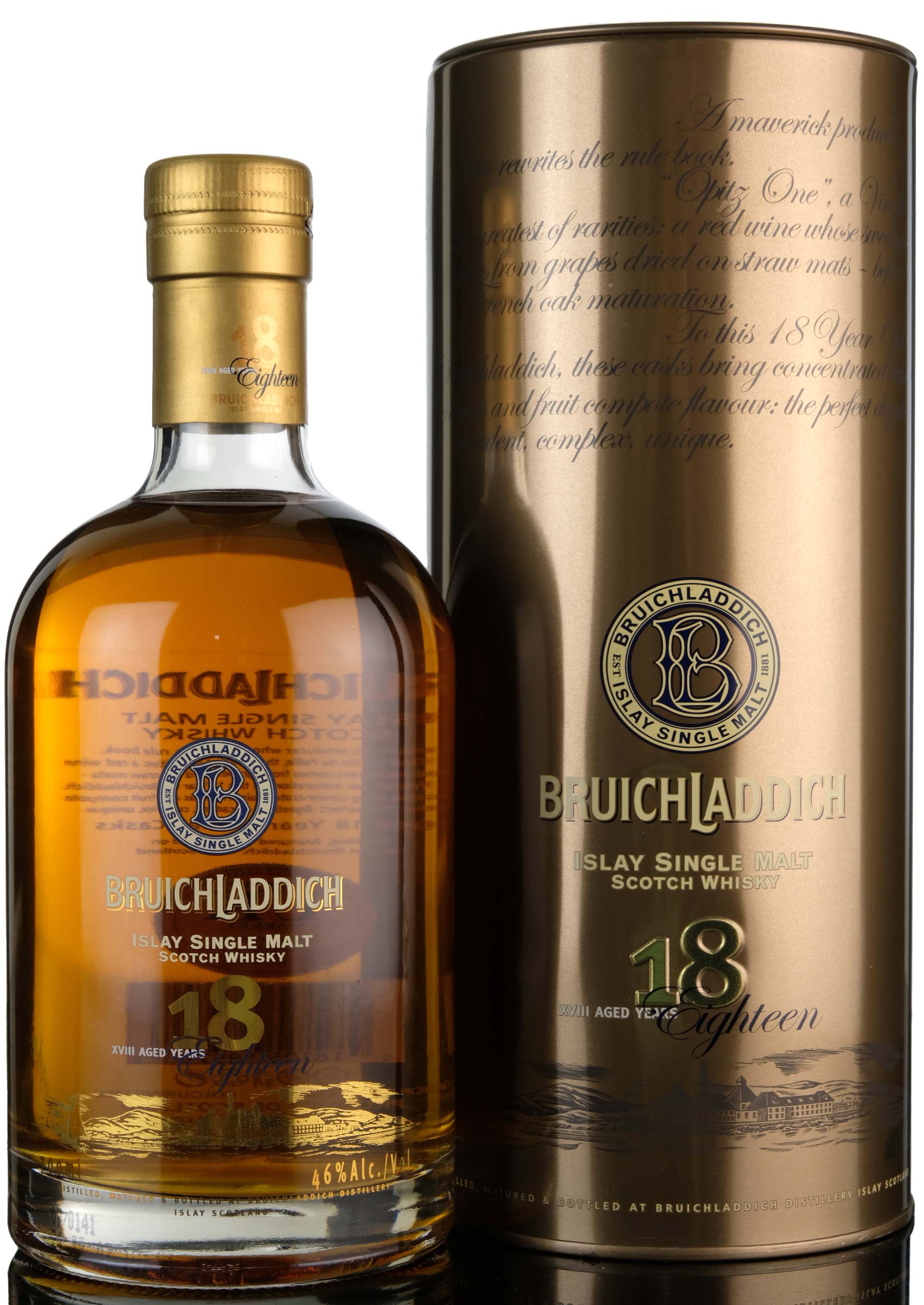 Bruichladdich 18 Year Old - 2007 Release