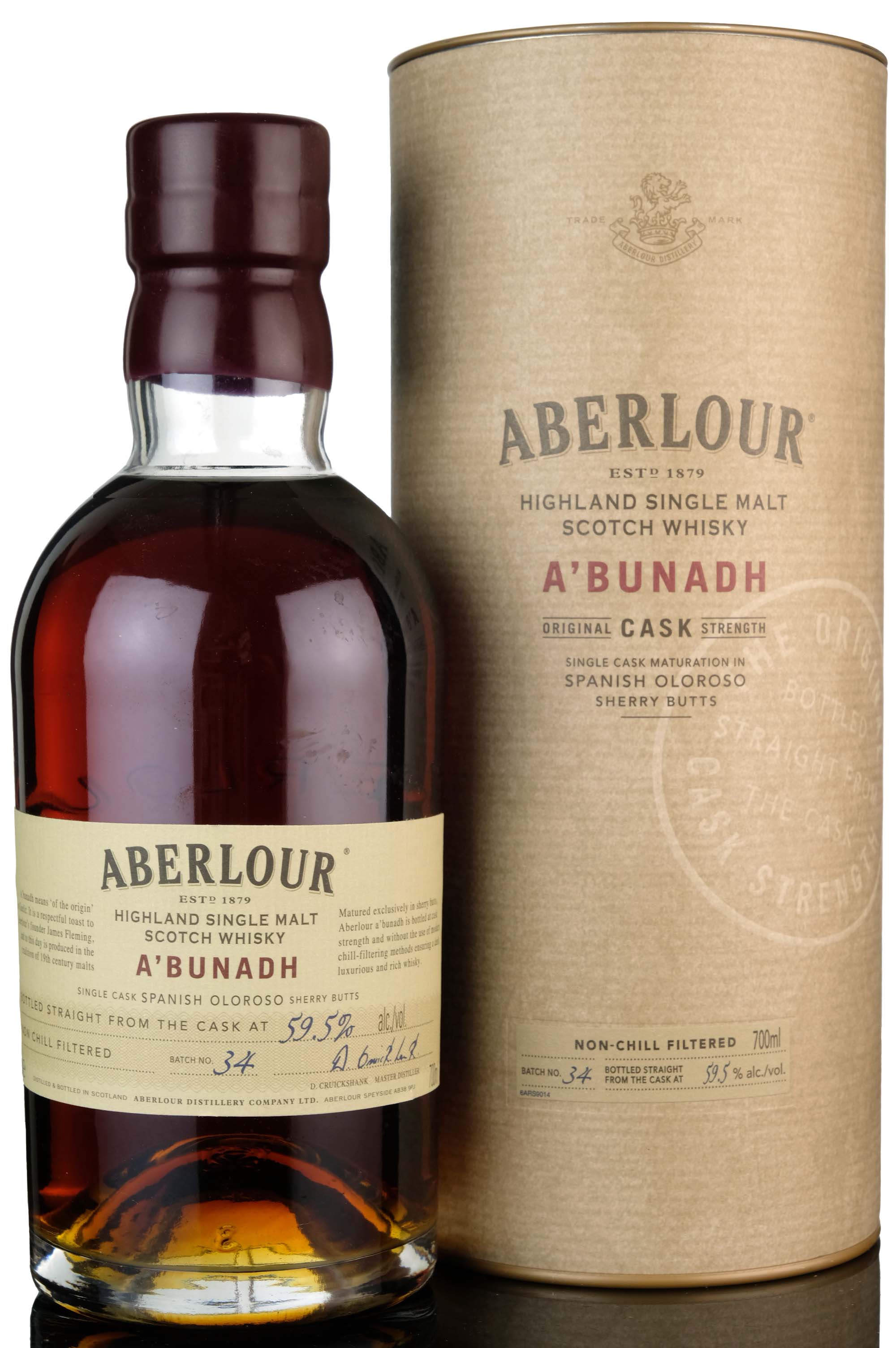 Aberlour Abunadh - Batch 34 - 2010 Release