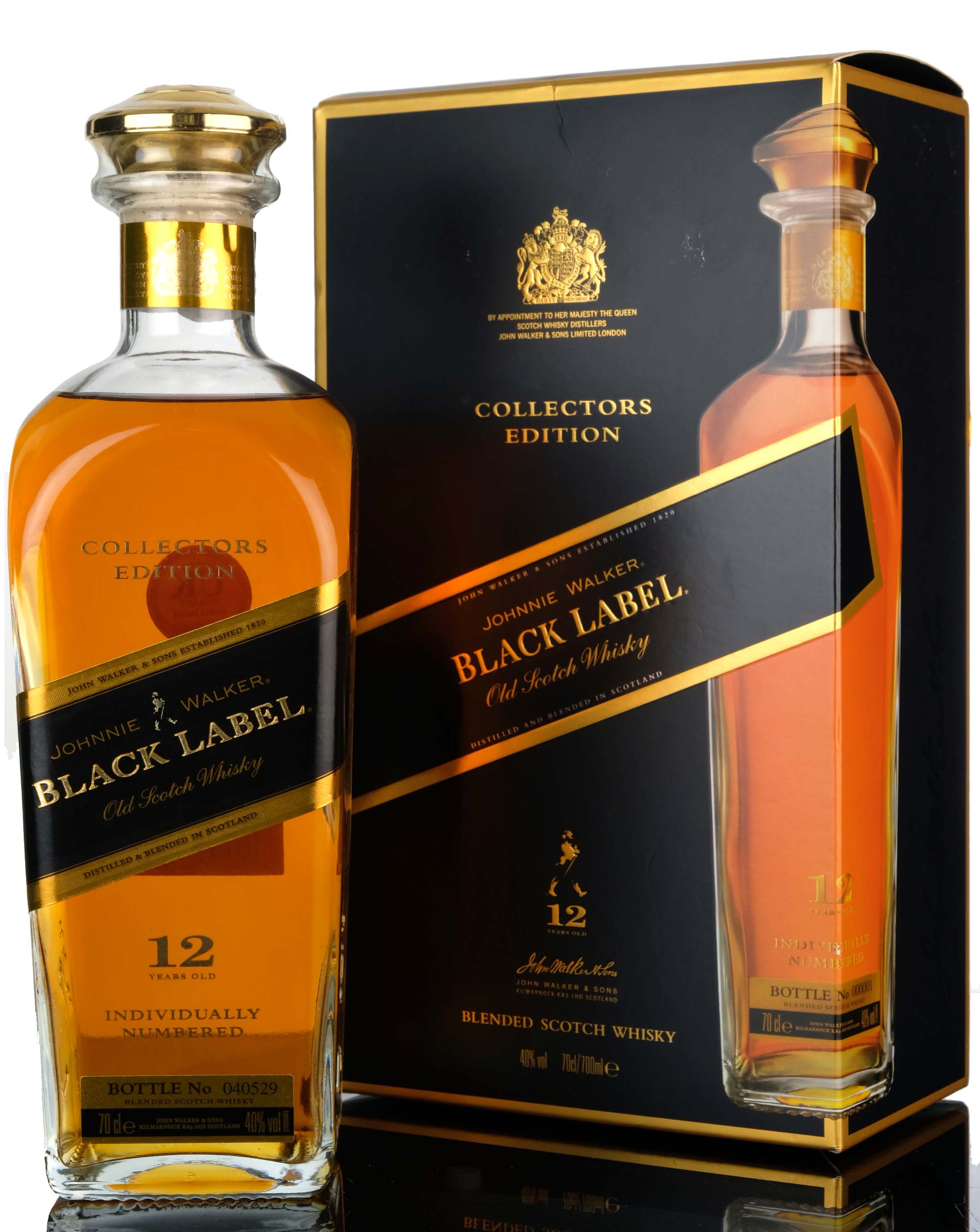 Johnnie Walker 12 Year Old - Black Label - Collectors Edition