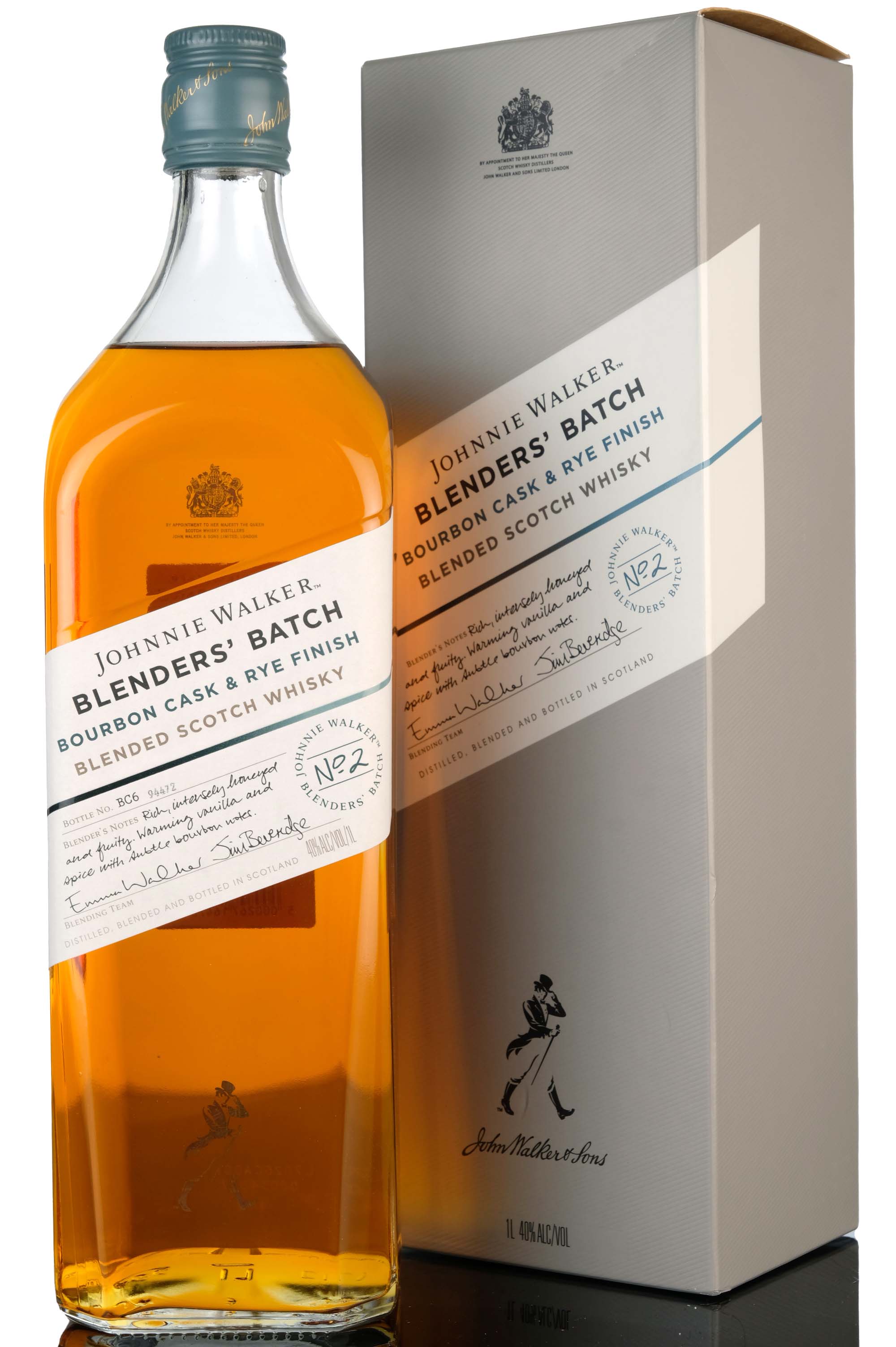 Johnnie Walker Blenders Batch 2 - Bourbon Cask & Rye Finish - 1 Litre