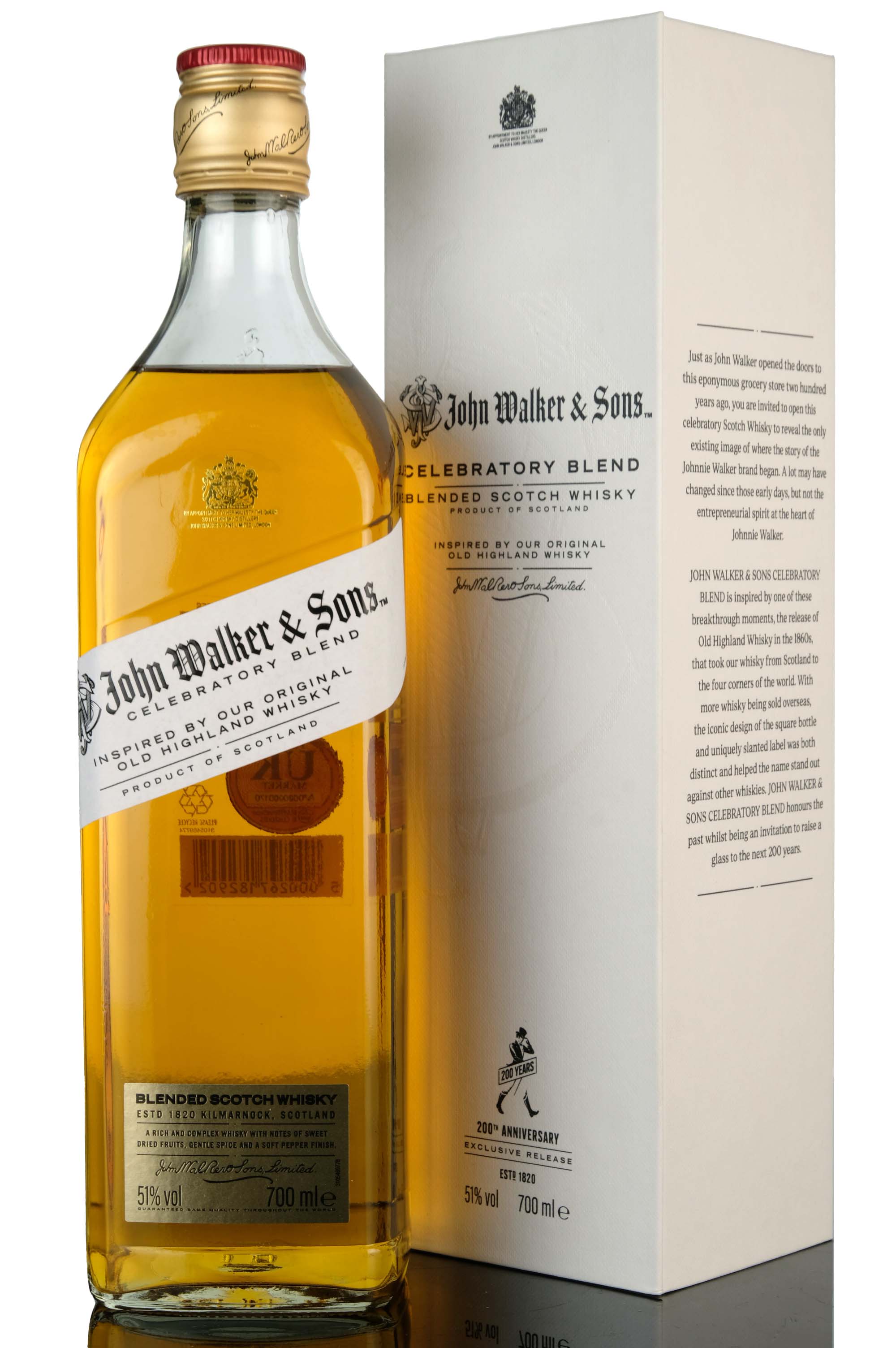 Johnnie Walker Celebratory Blend - 200th Anniversary Exclusive Release 1820-2020