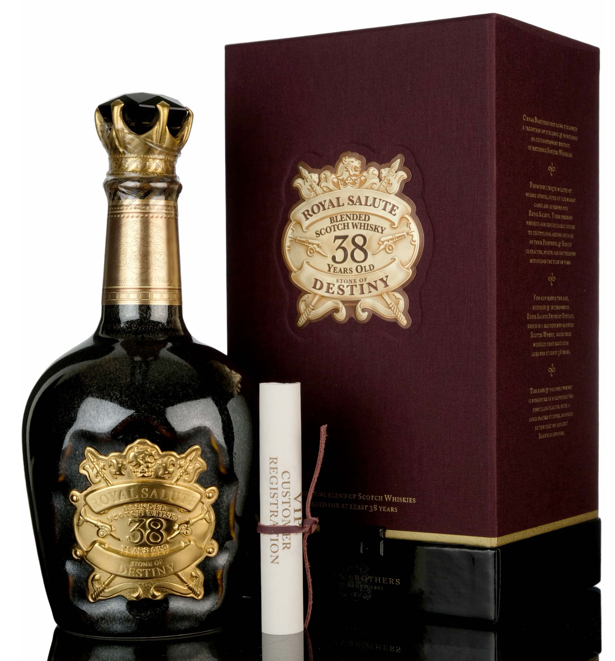 Royal Salute 38 Year Old - Stone Of Destiny - 2013 Release - Half Litre