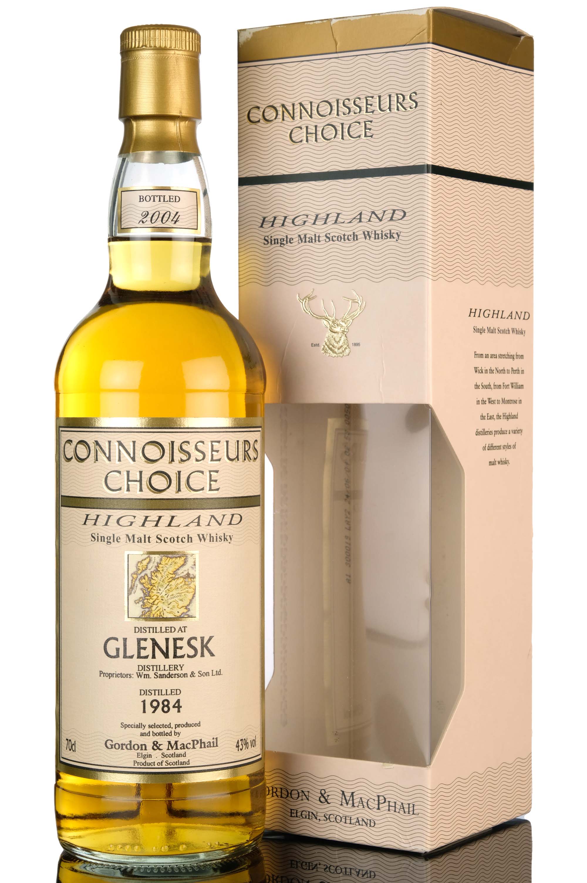 Glenesk 1984-2004 - Gordon & MacPhail - Connoisseurs Choice