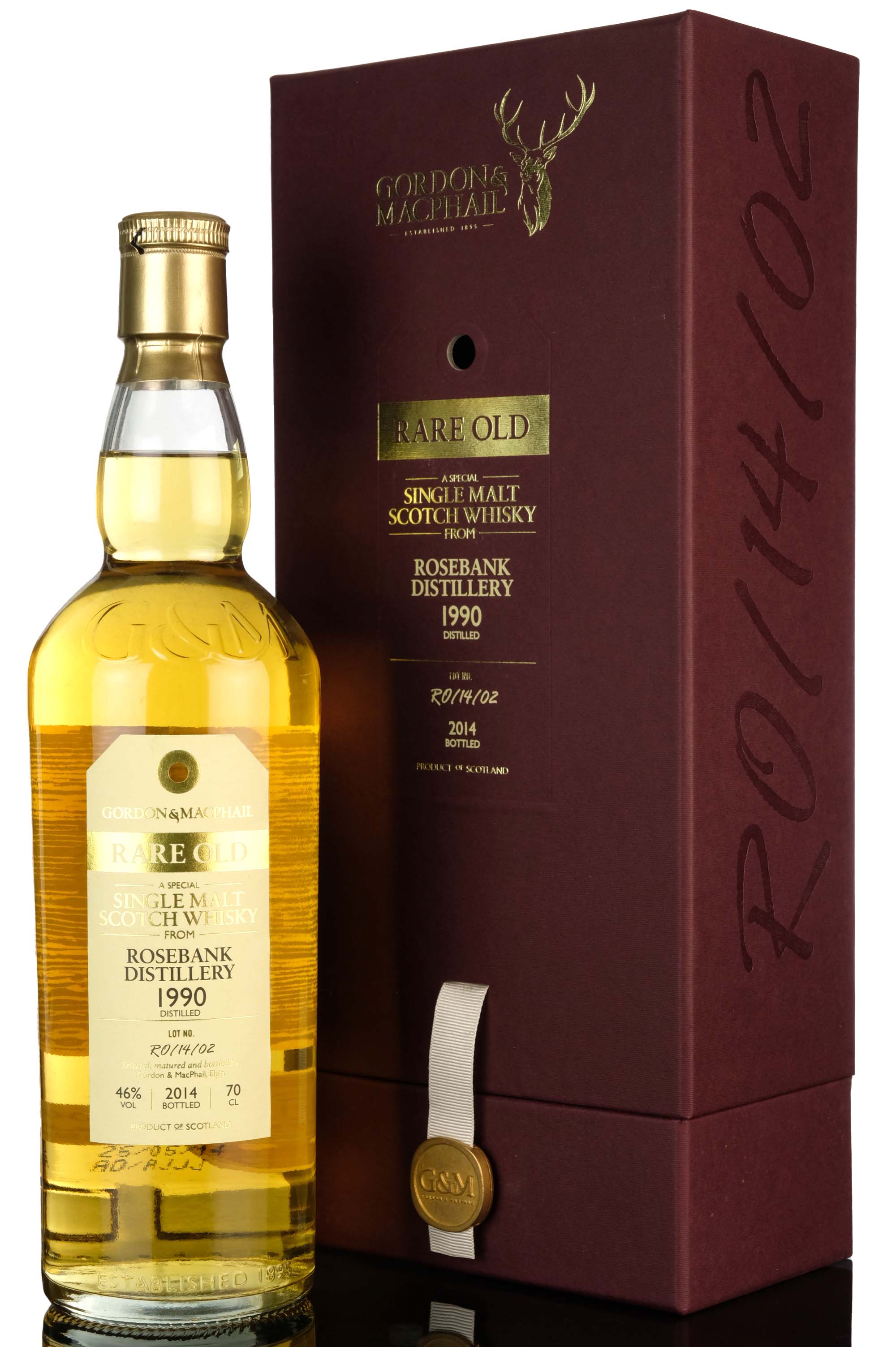 Rosebank 1990-2014 - Gordon & MacPhail - Rare Old - RO/14/02