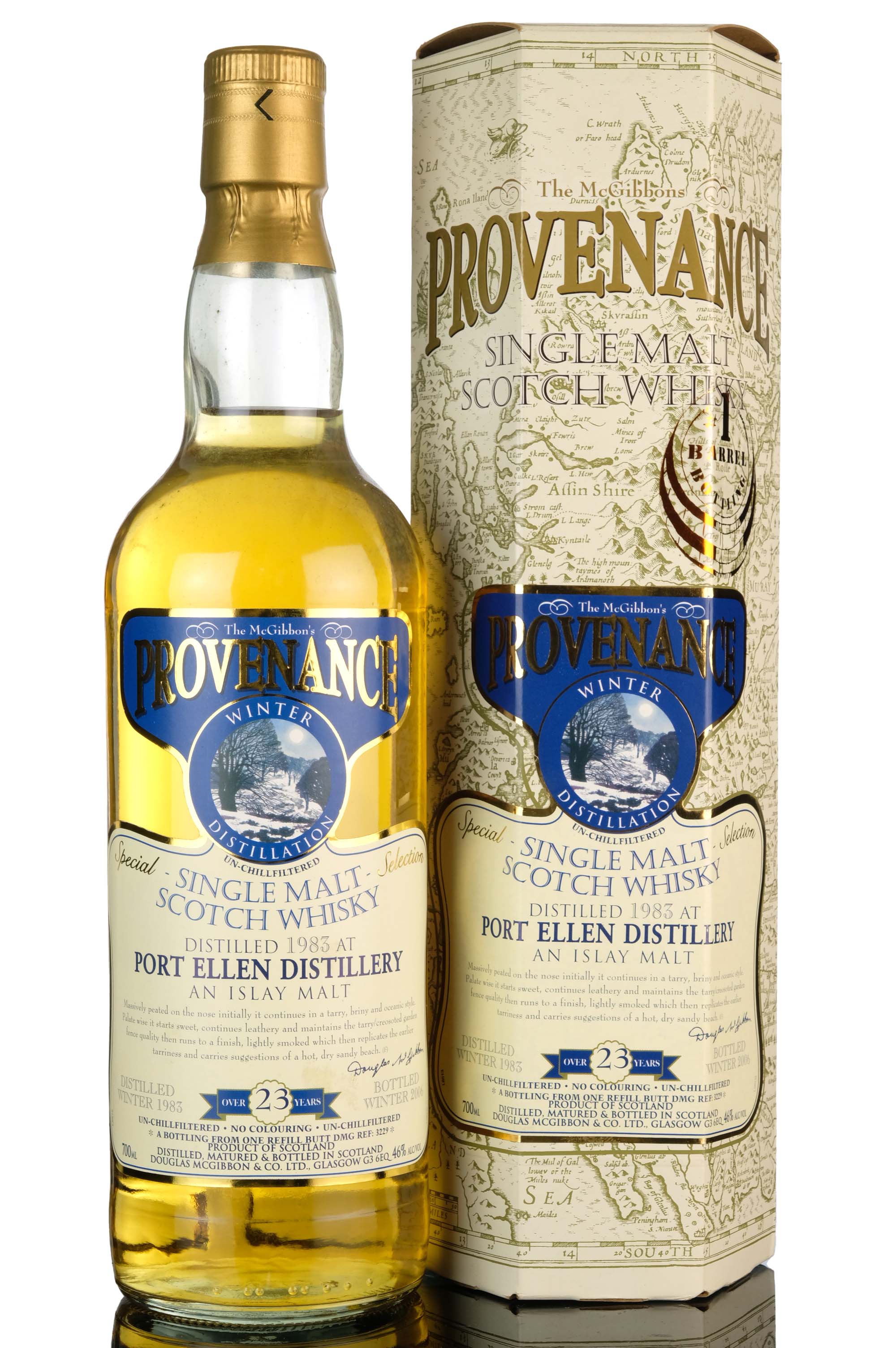 Port Ellen 1983-2006 - 23 Year Old - Douglas McGibbon - Provenance - Single Cask 3229