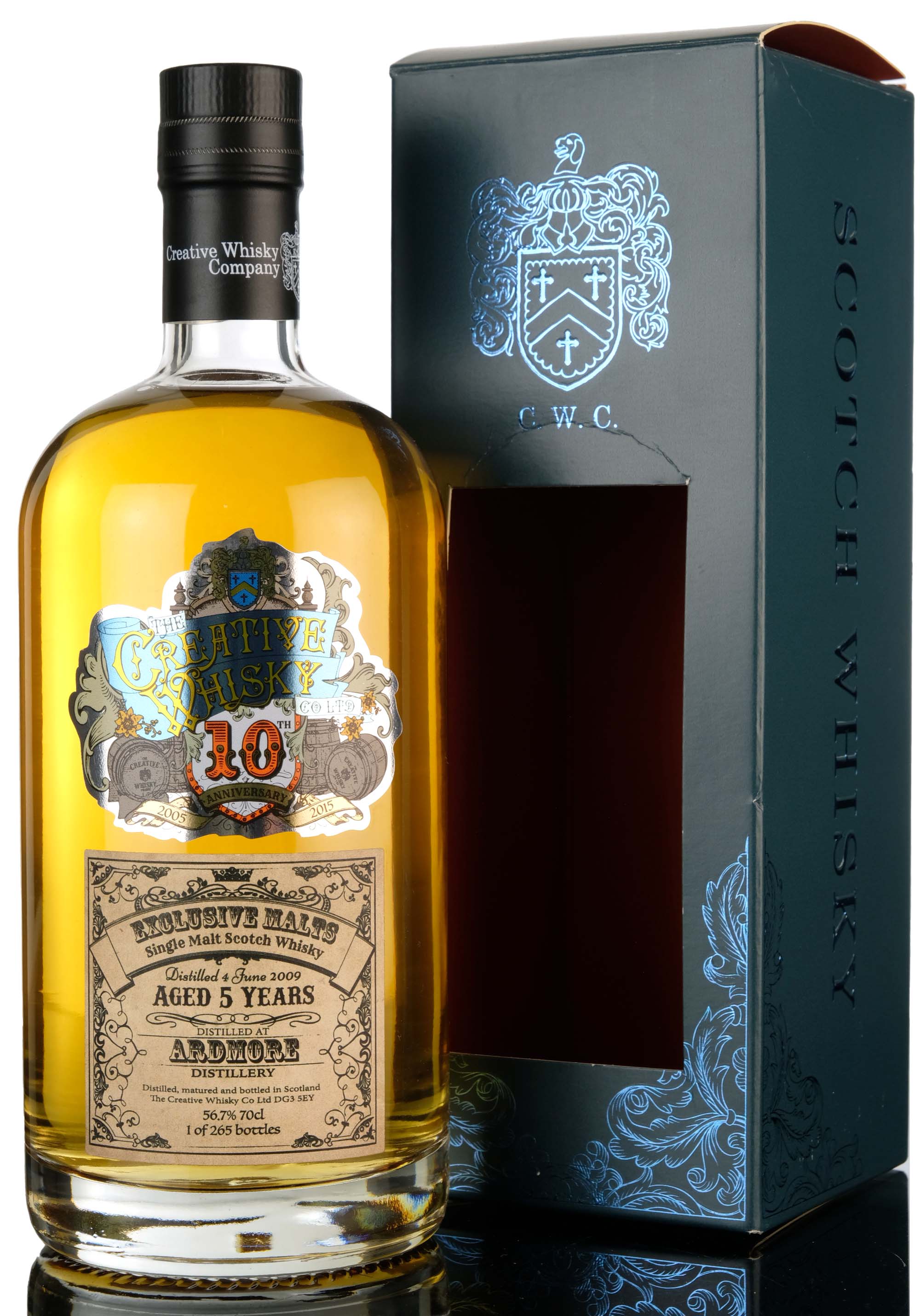 Ardmore 2009-2015 - 5 Year Old - Creative Whisky Company - Exclusive Malts -