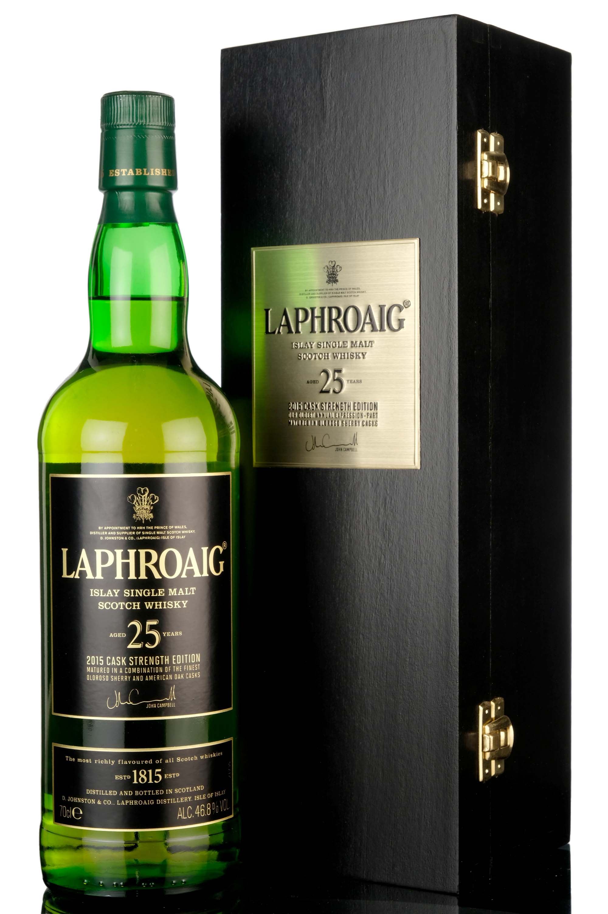 Laphroaig 25 Year Old - Cask Strength - 2015 Release