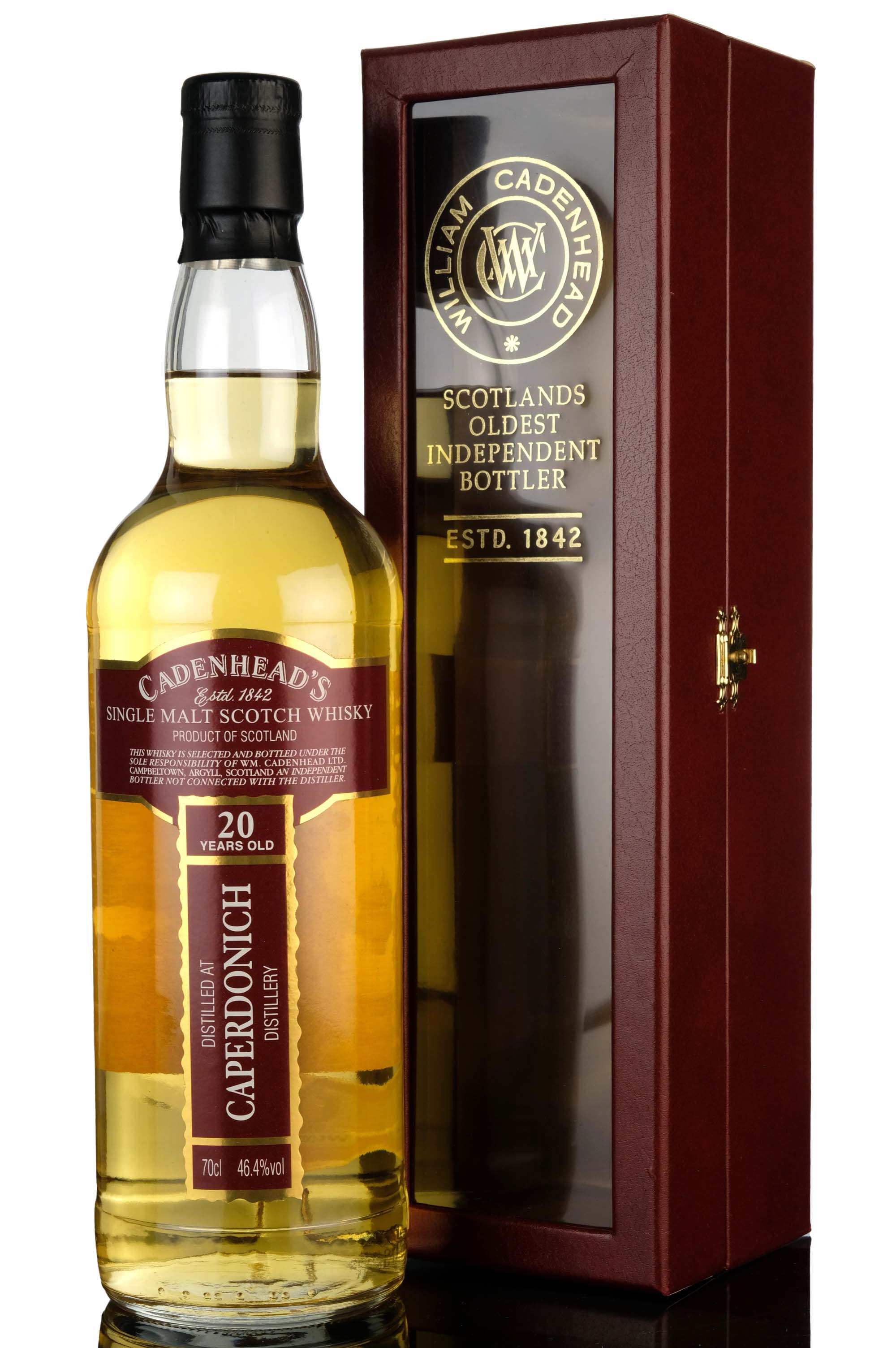 Caperdonich 1996-2017 - 20 Year Old - Cadenheads - Cask Strength