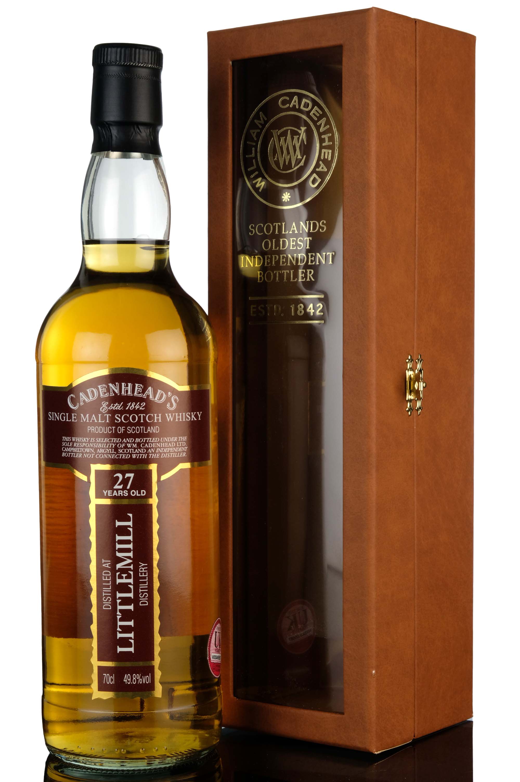 Littlemill 1992-2019 - 27 Year Old - Cadenheads - Cask Strength