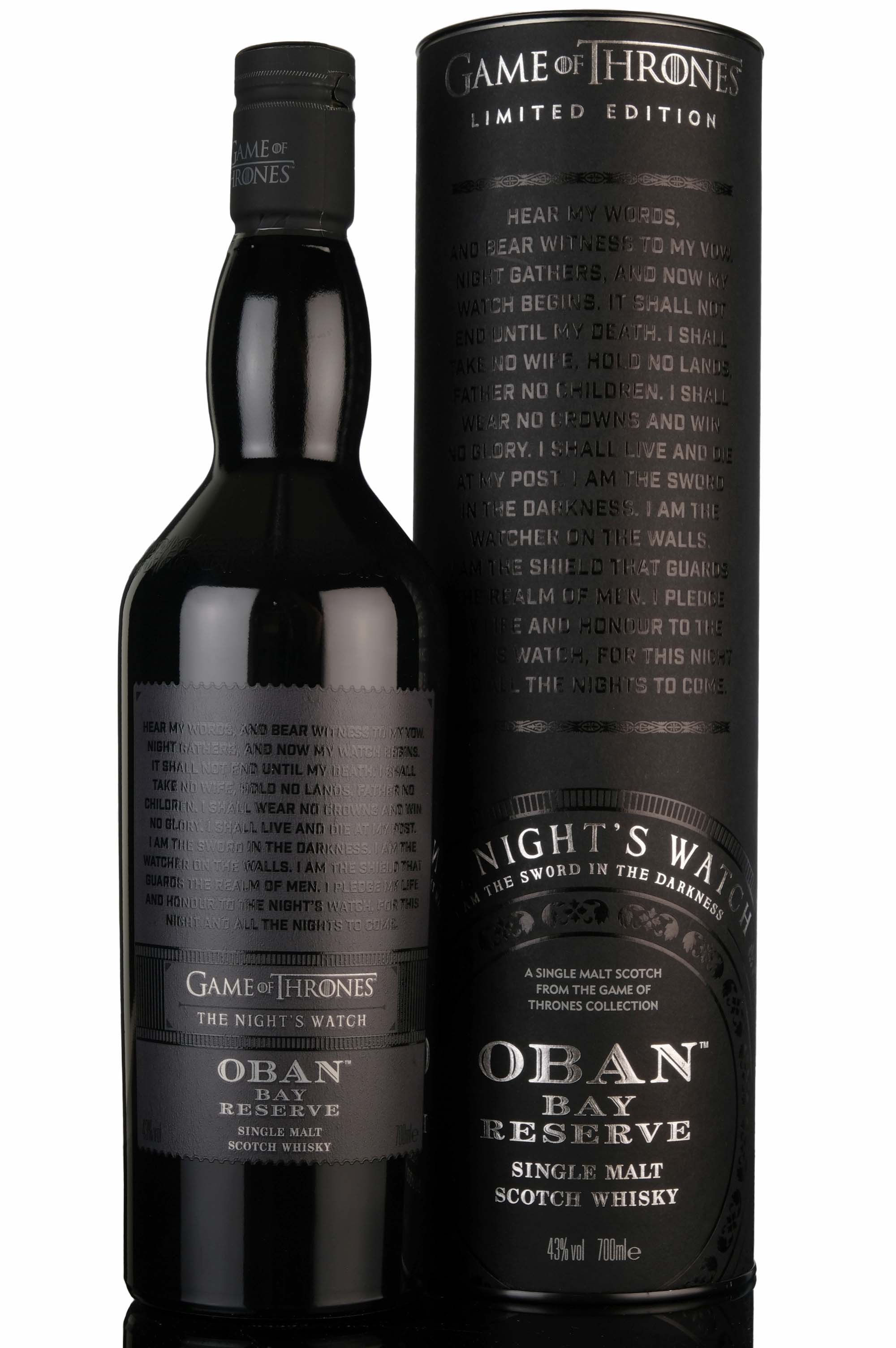 Oban Little Bay Reserve - The Nights Watch Game of Thrones