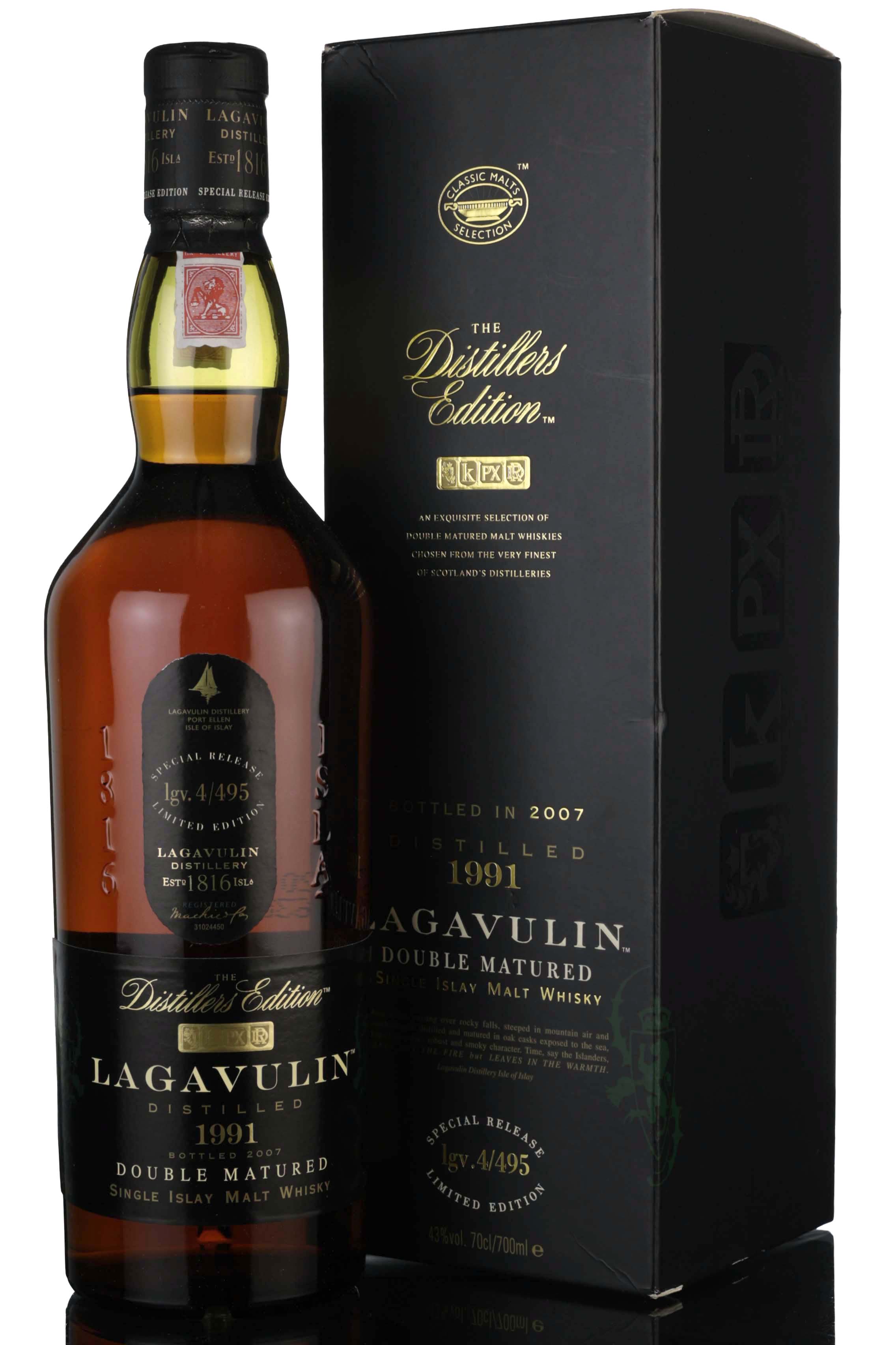 Lagavulin 1991 - Distillers Edition 2007