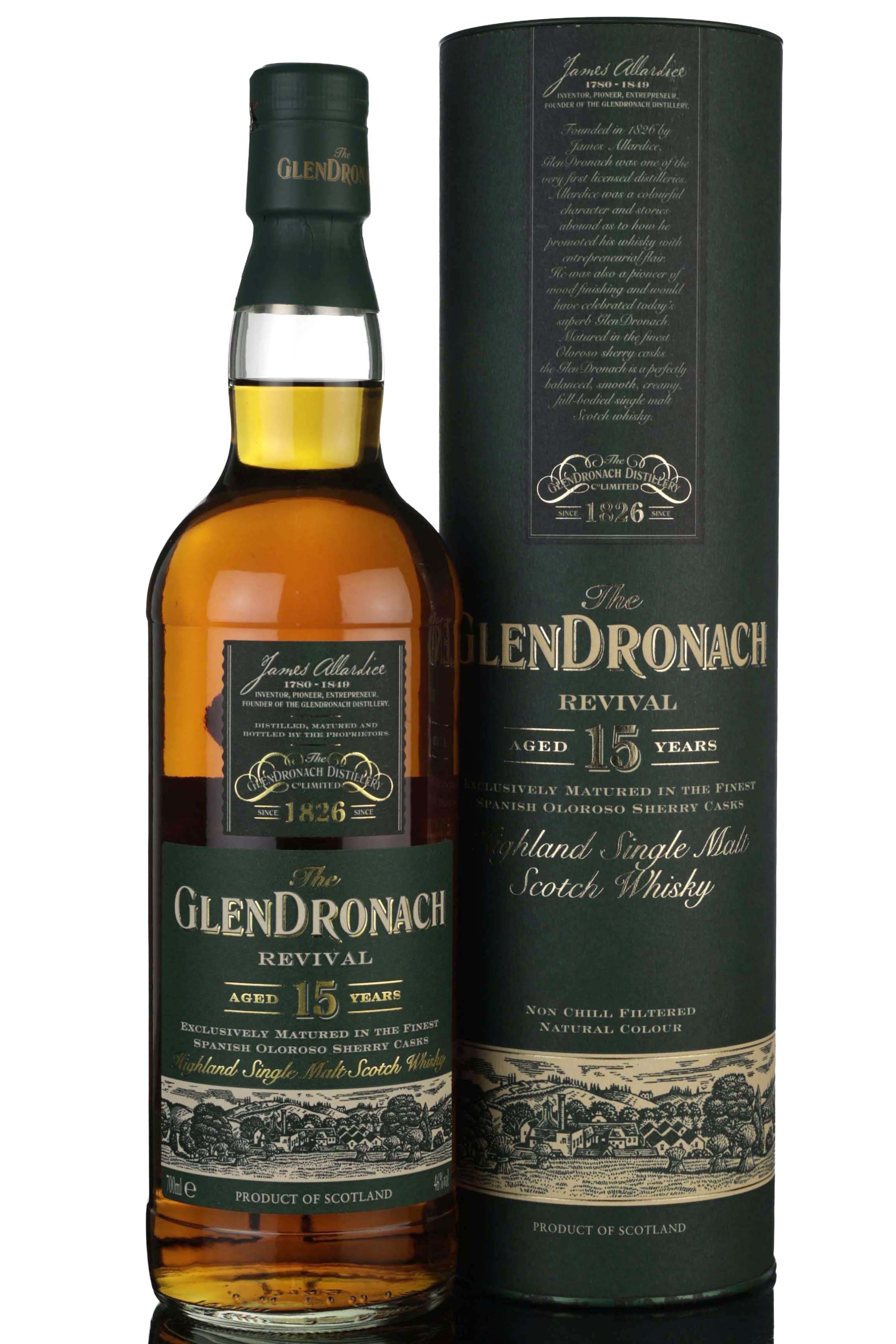 Glendronach 15 Year Old - Revival - 2010 Release