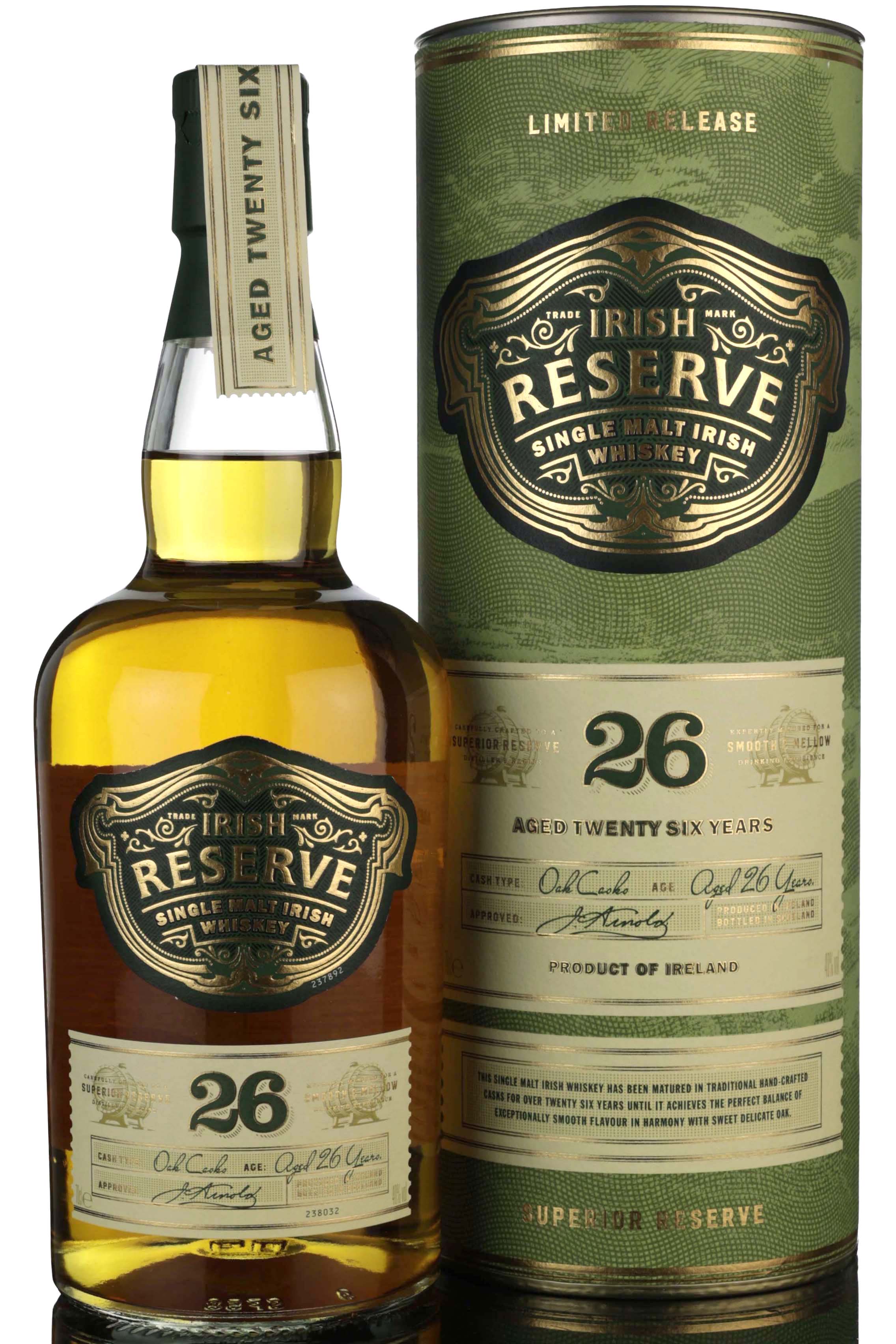 Irish Reserve 26 Year Old - 2017 Release