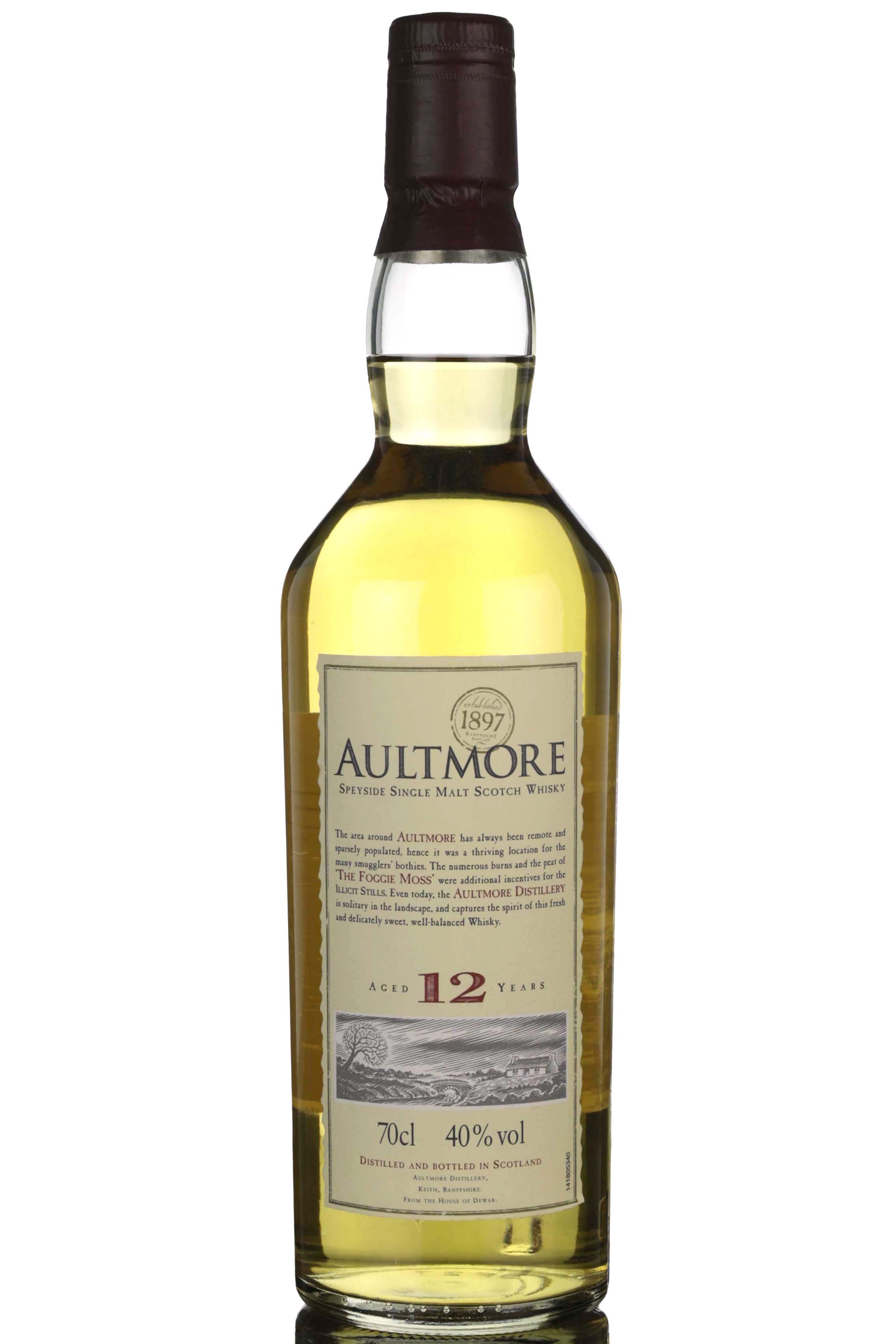 Aultmore 12 Year Old - Pre 2014 Edition