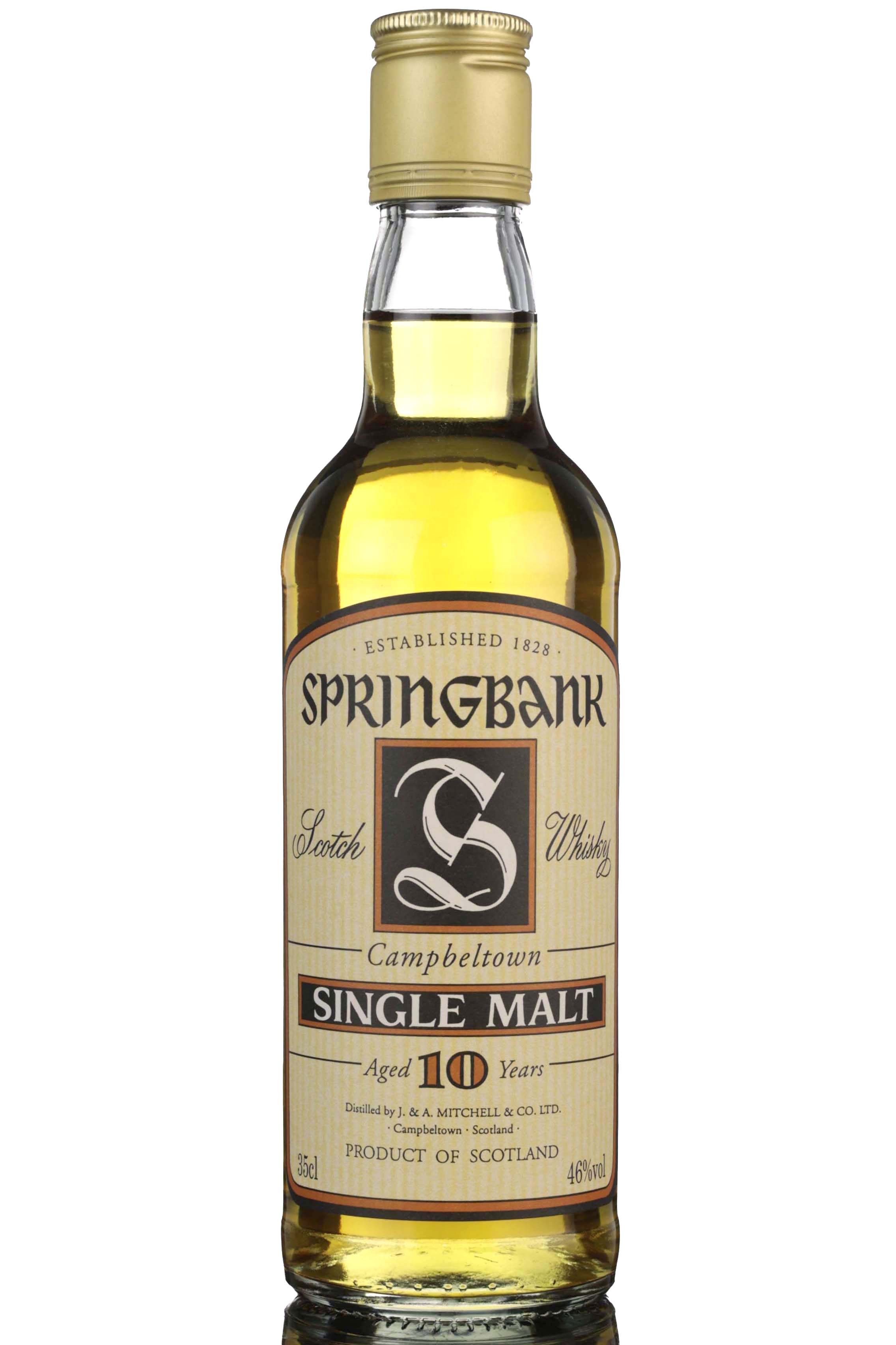 Springbank 10 Year Old - 2000s - Half Bottle