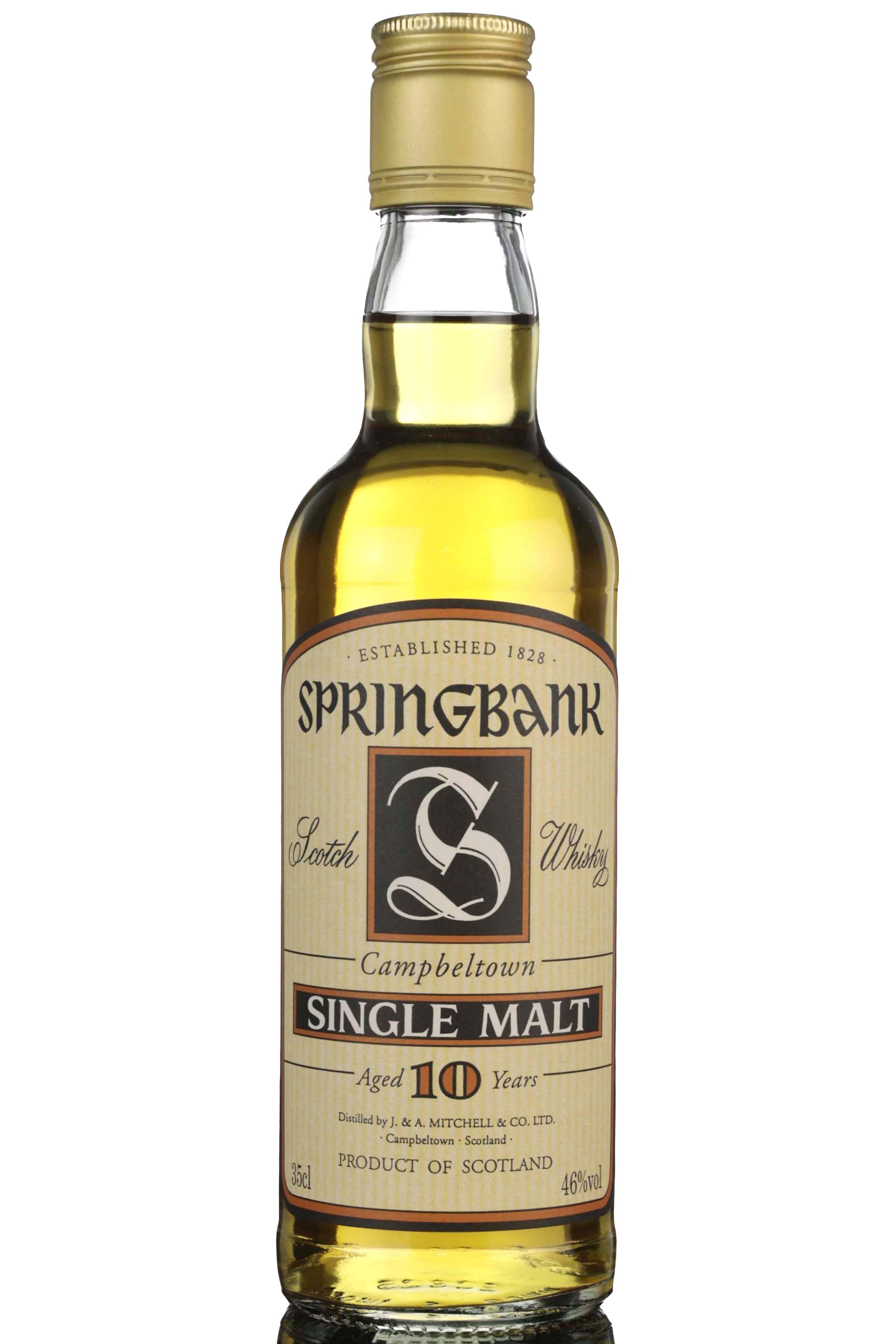 Springbank 10 Year Old - 2000s - Half Bottle
