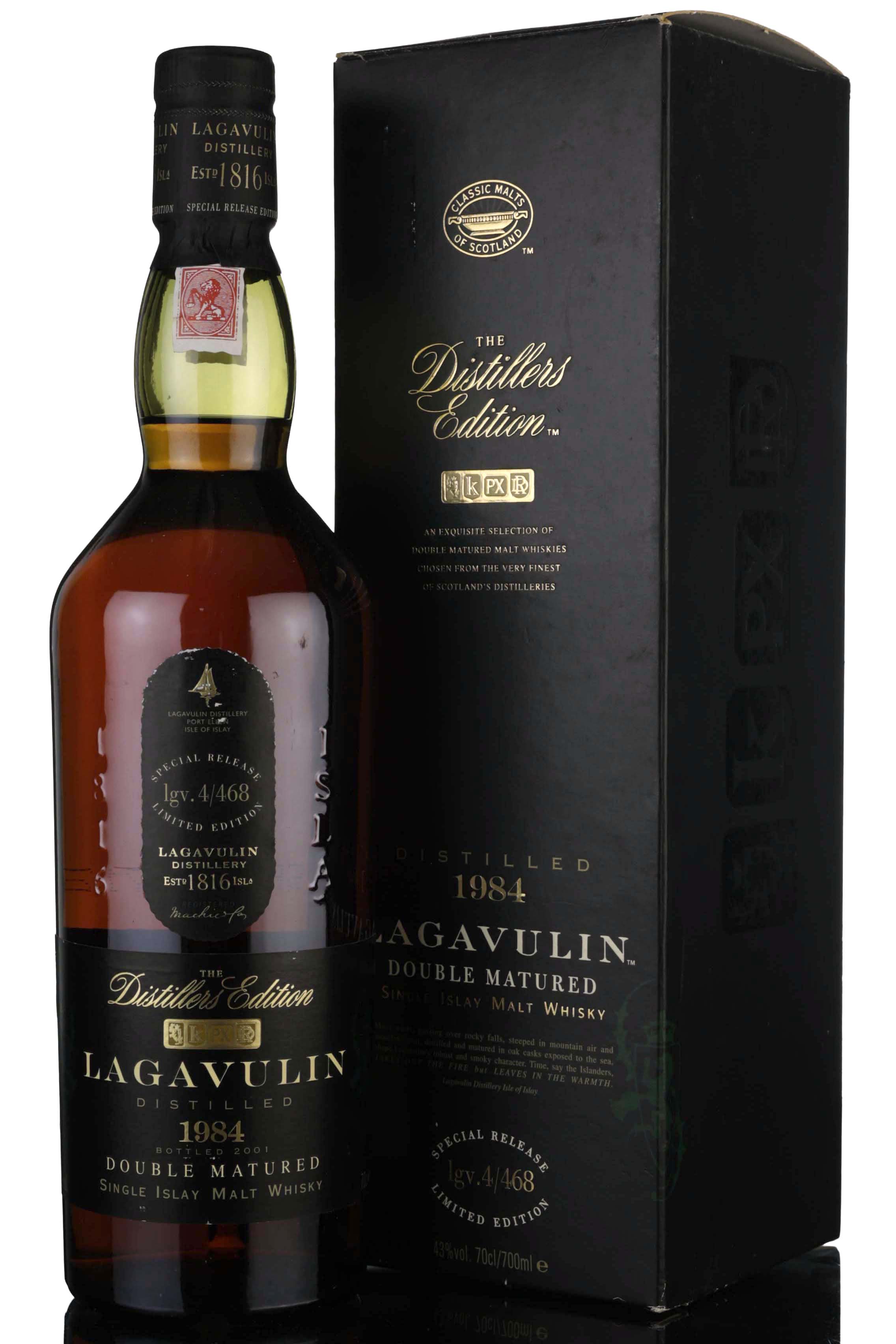 Lagavulin 1984 - Distillers Edition 2001