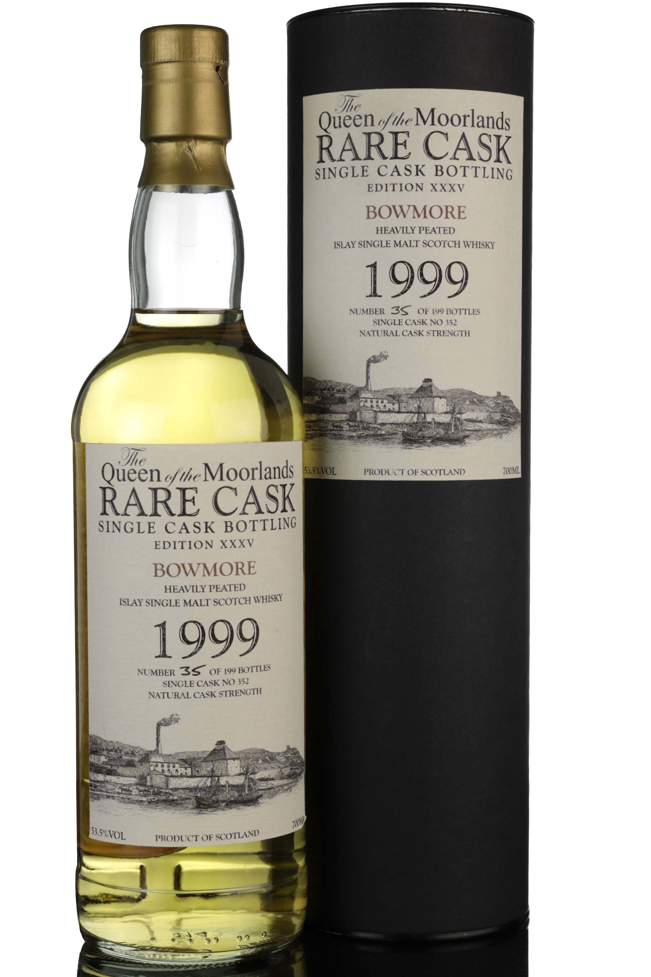 Bowmore 1999-2010 - 11 Year Old - The Queen Of The Moorlands - Single Cask Cask 352
