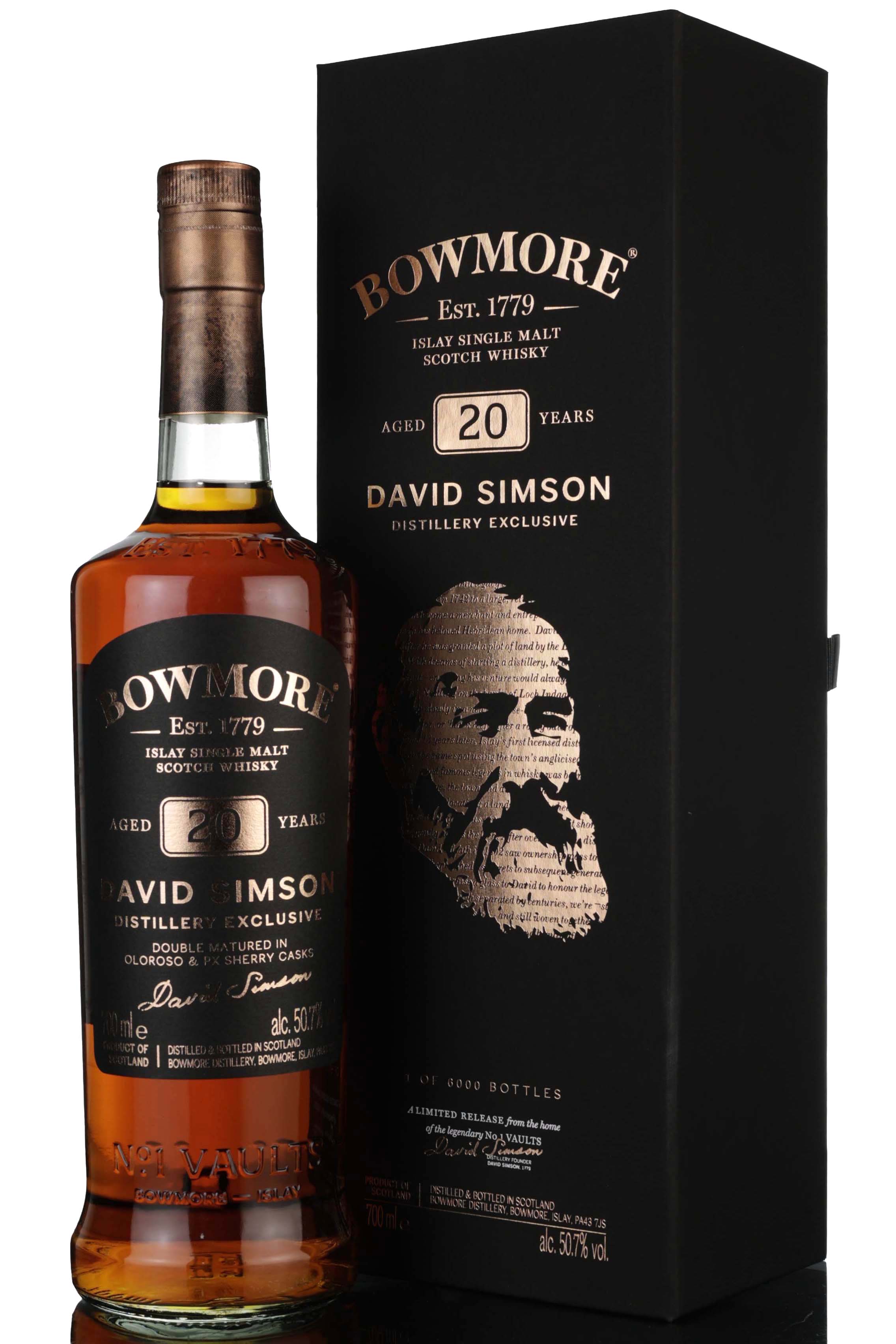 Bowmore 20 Year Old - David Simson Distillery Exclusive - 2020 Release