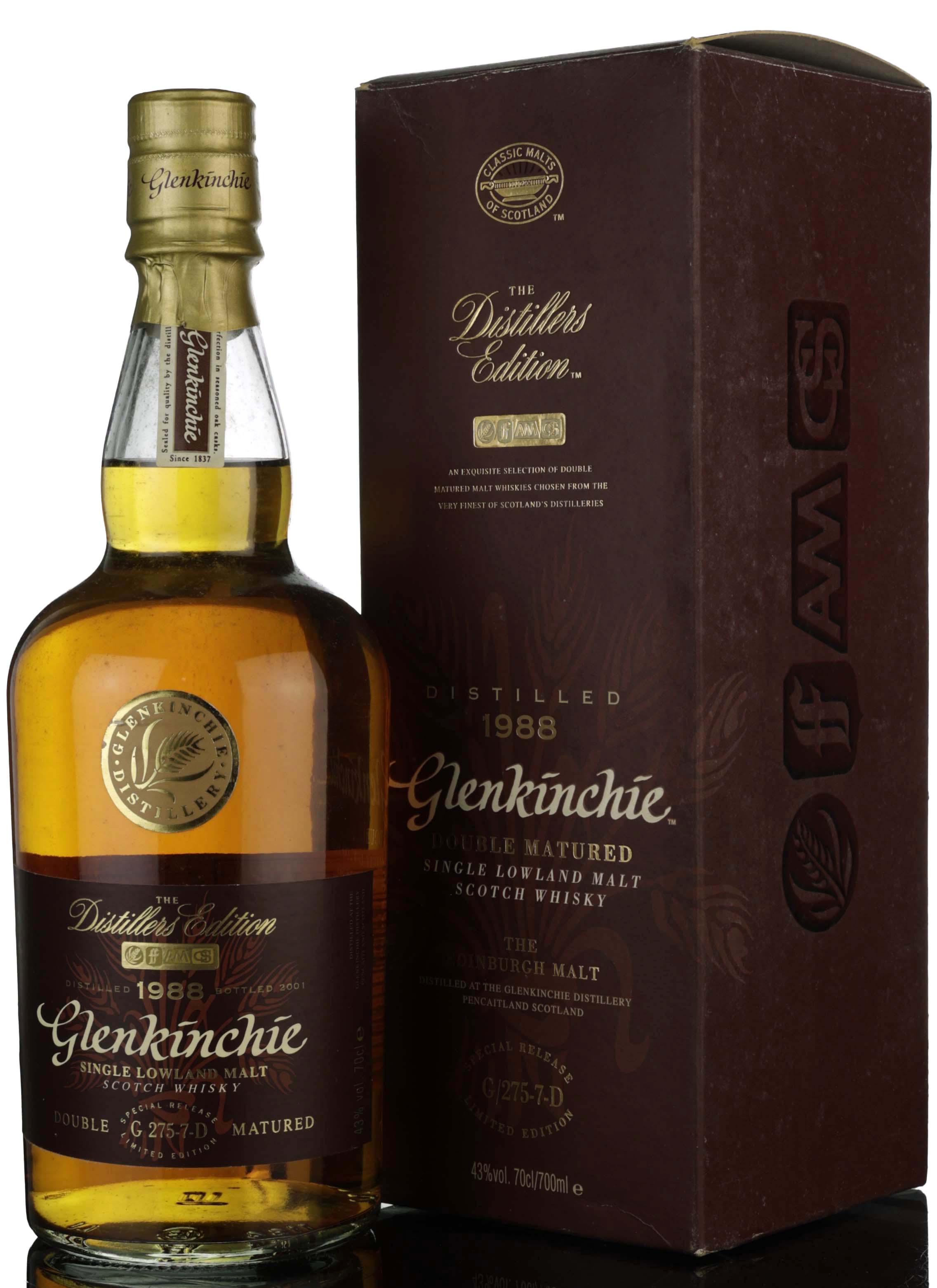 Glenkinchie 1988 - Distillers Edition 2001