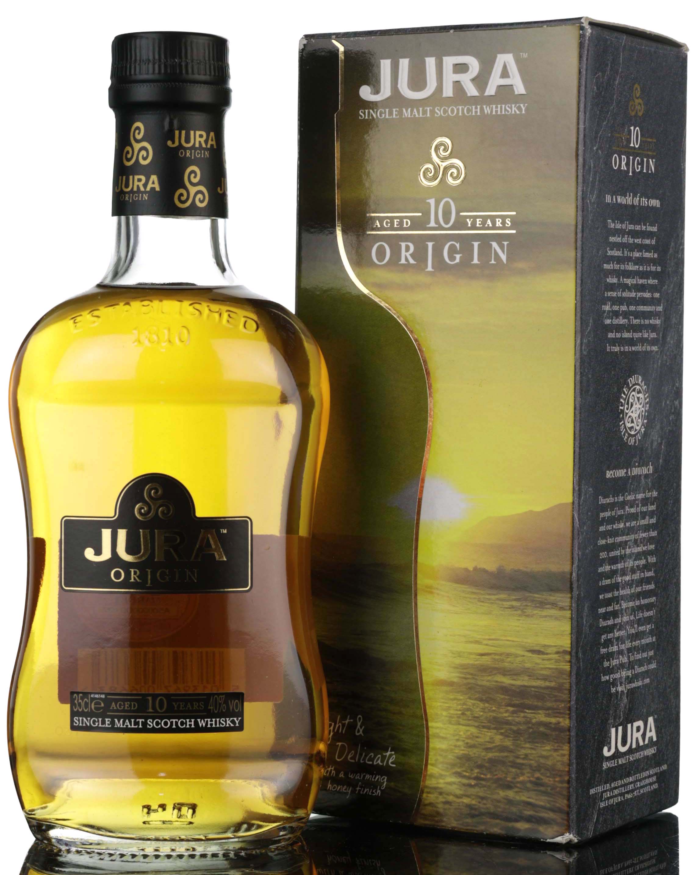Jura 10 Year Old - Origin - Half Bottle