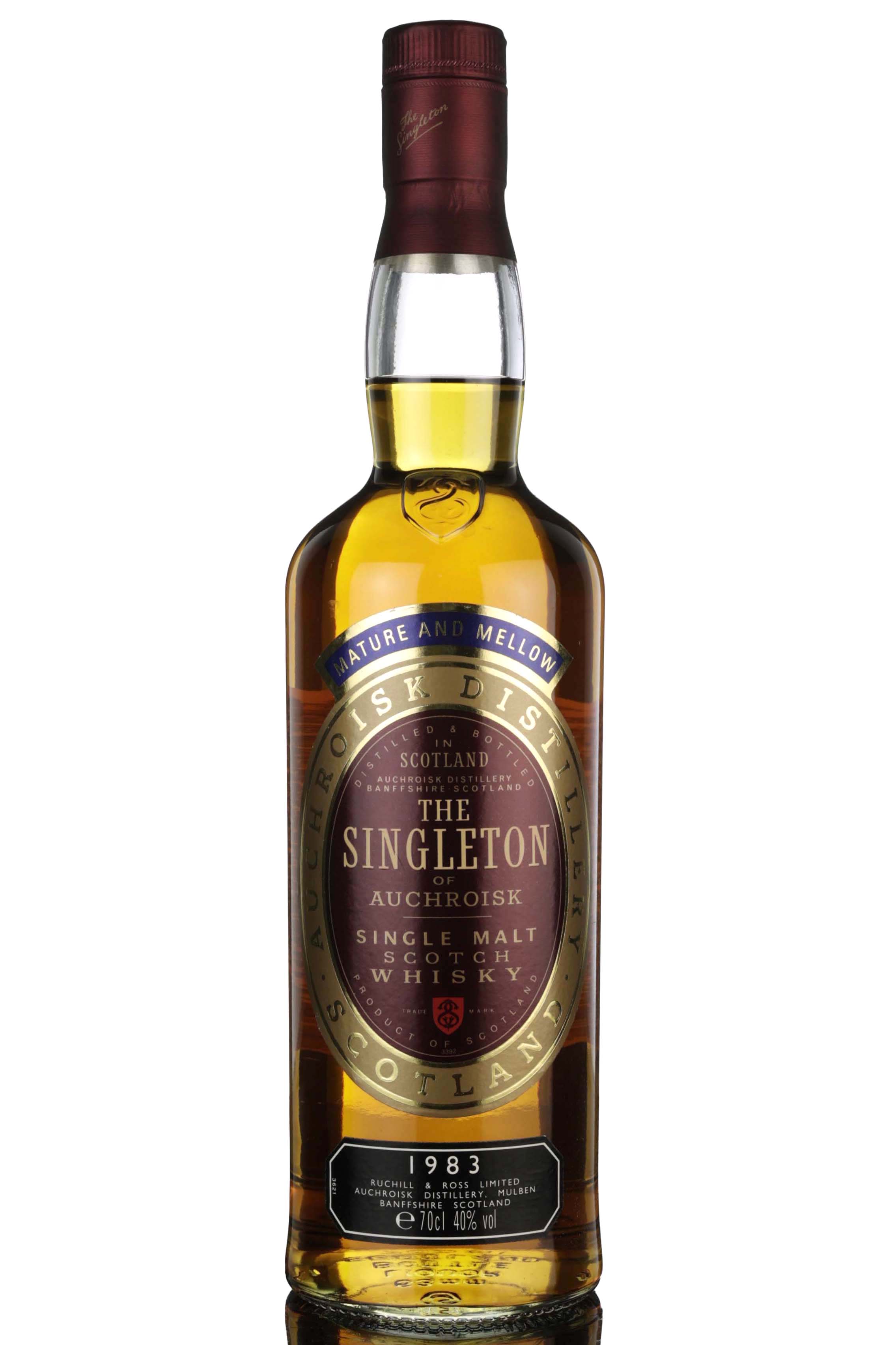 Singleton Of Auchroisk 1983