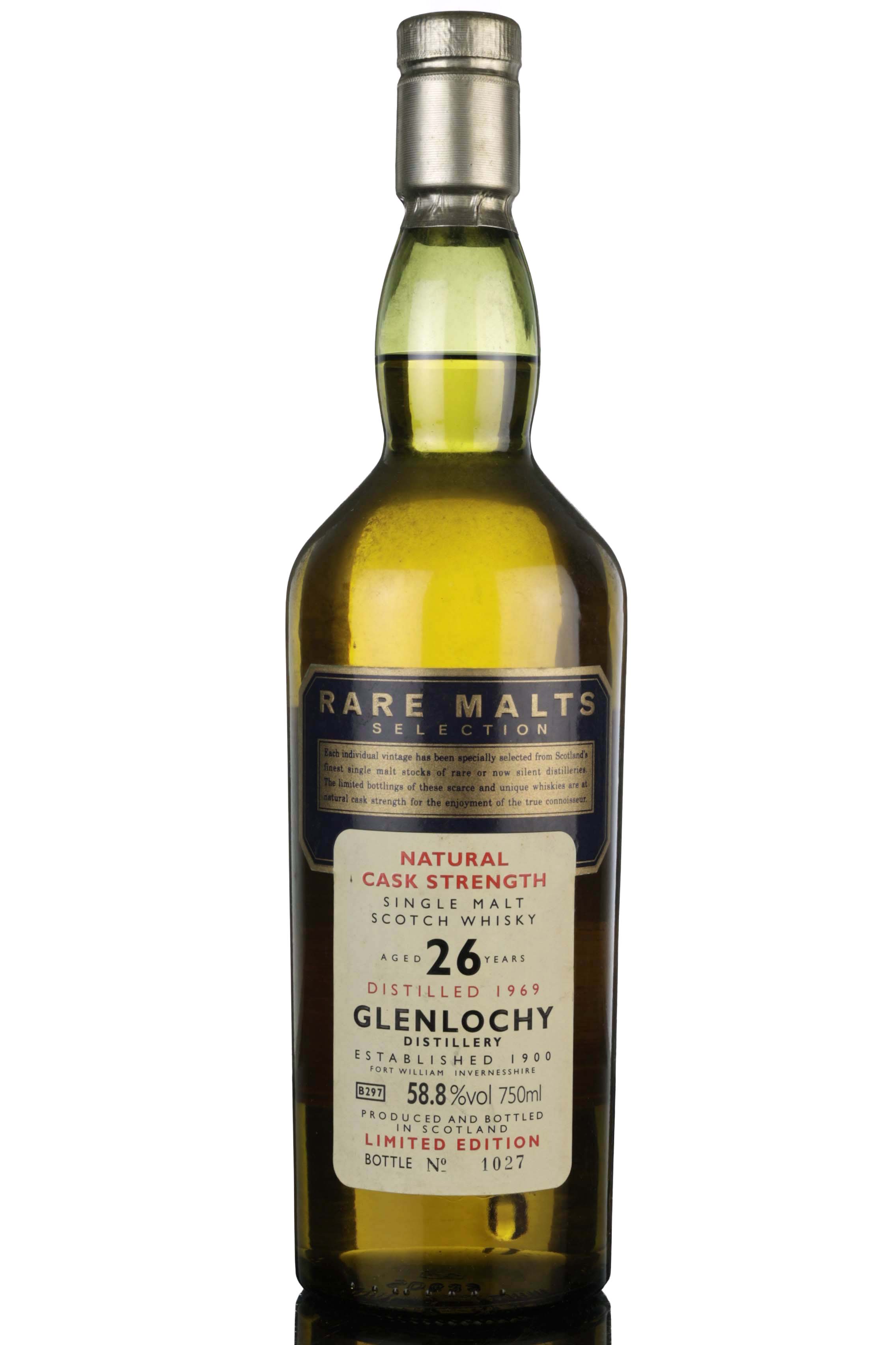 Glenlochy 1969 - 26 Year Old - Rare Malts 58.8% - RSA