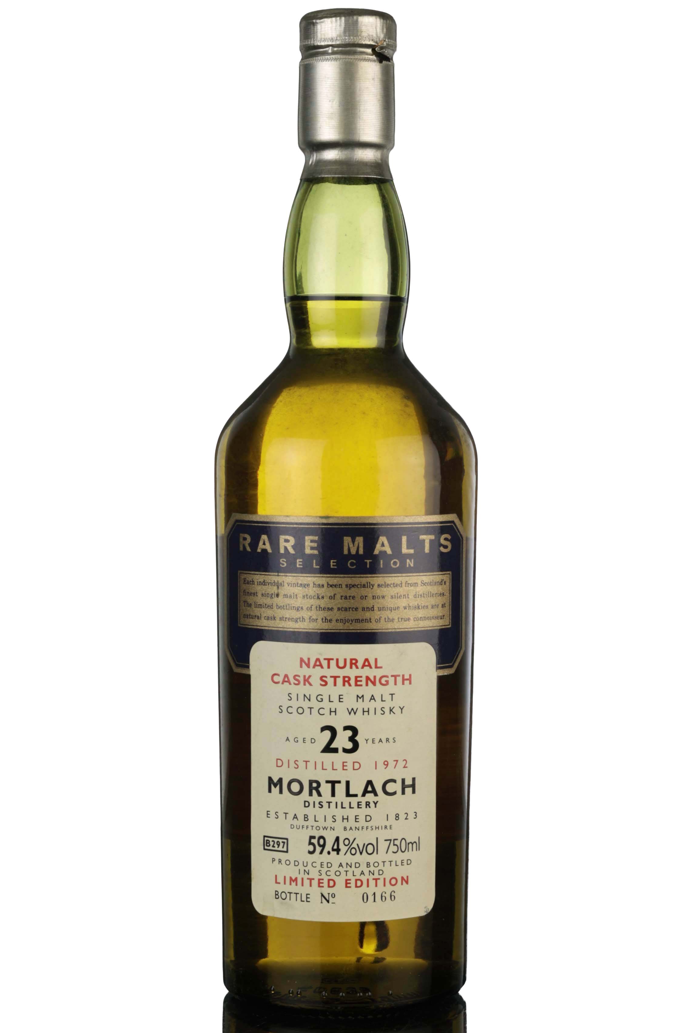 Mortlach 1972 - 23 Year Old - Rare Malts 59.4% - RSA