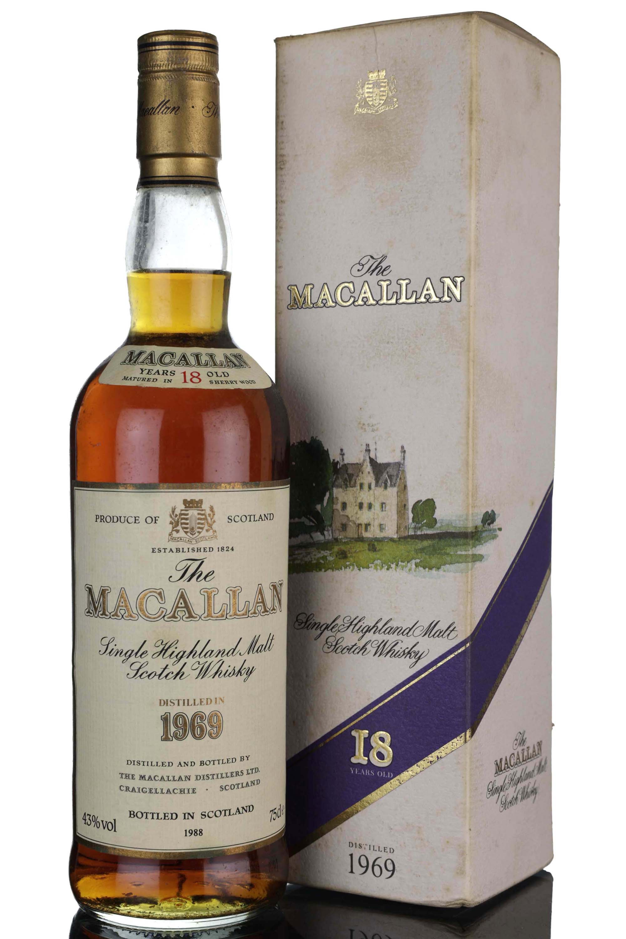 Macallan 1969-1988 - 18 Year Old - Sherry Cask