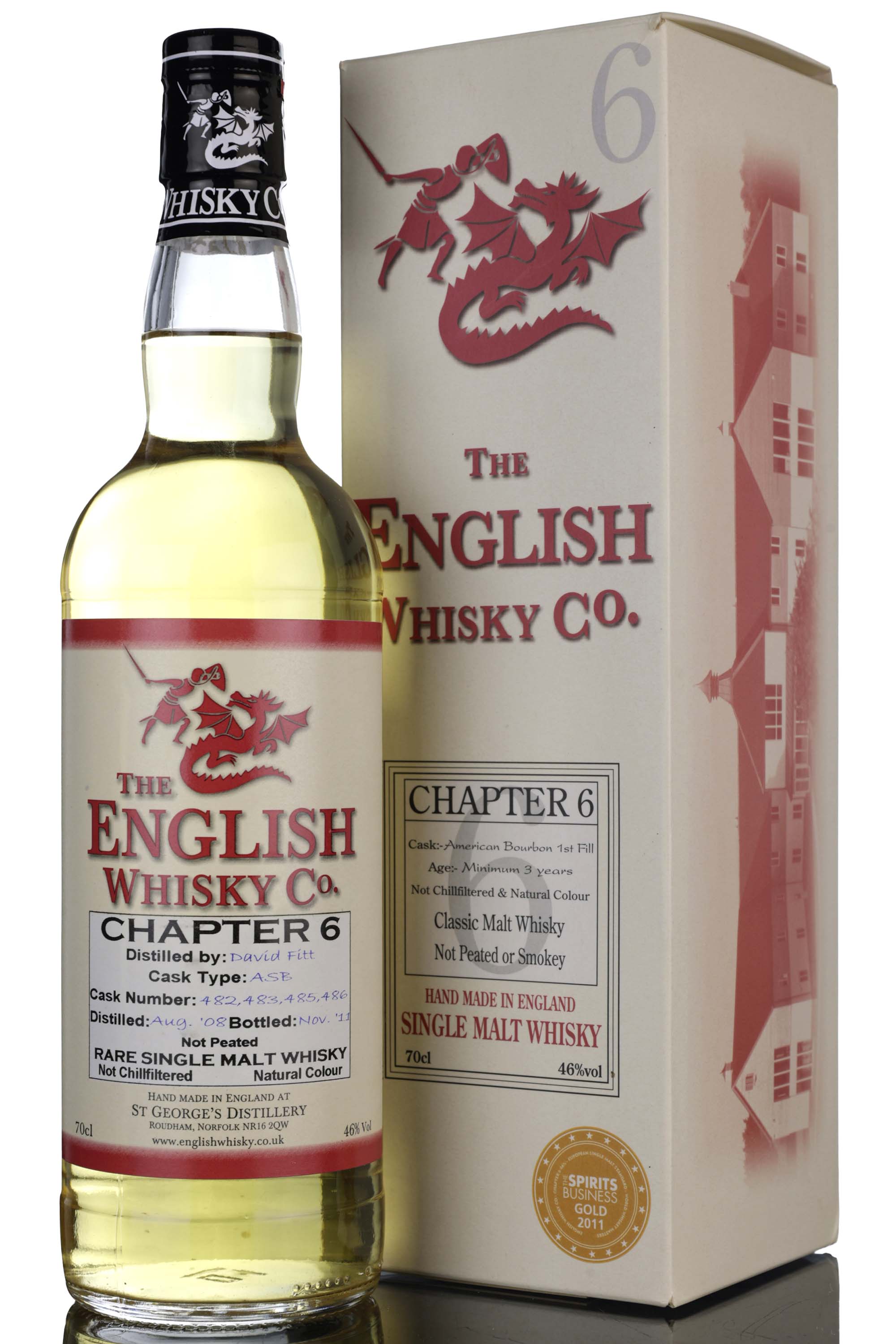The English Whisky 2008-2011 - Chapter 6 - Casks 482-483-485-486