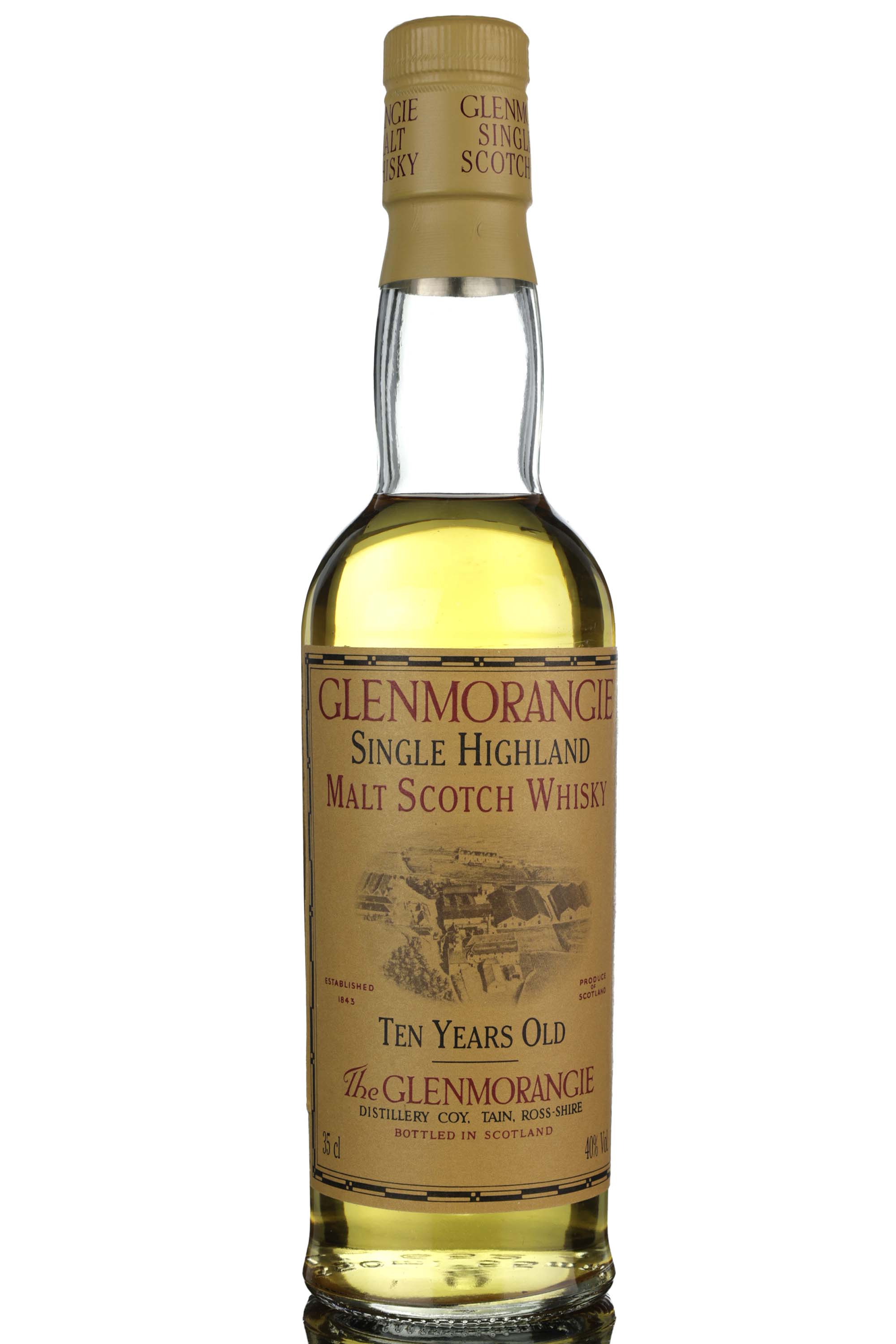 Glenmorangie 10 Year Old - Circa 2000 - Half Bottle