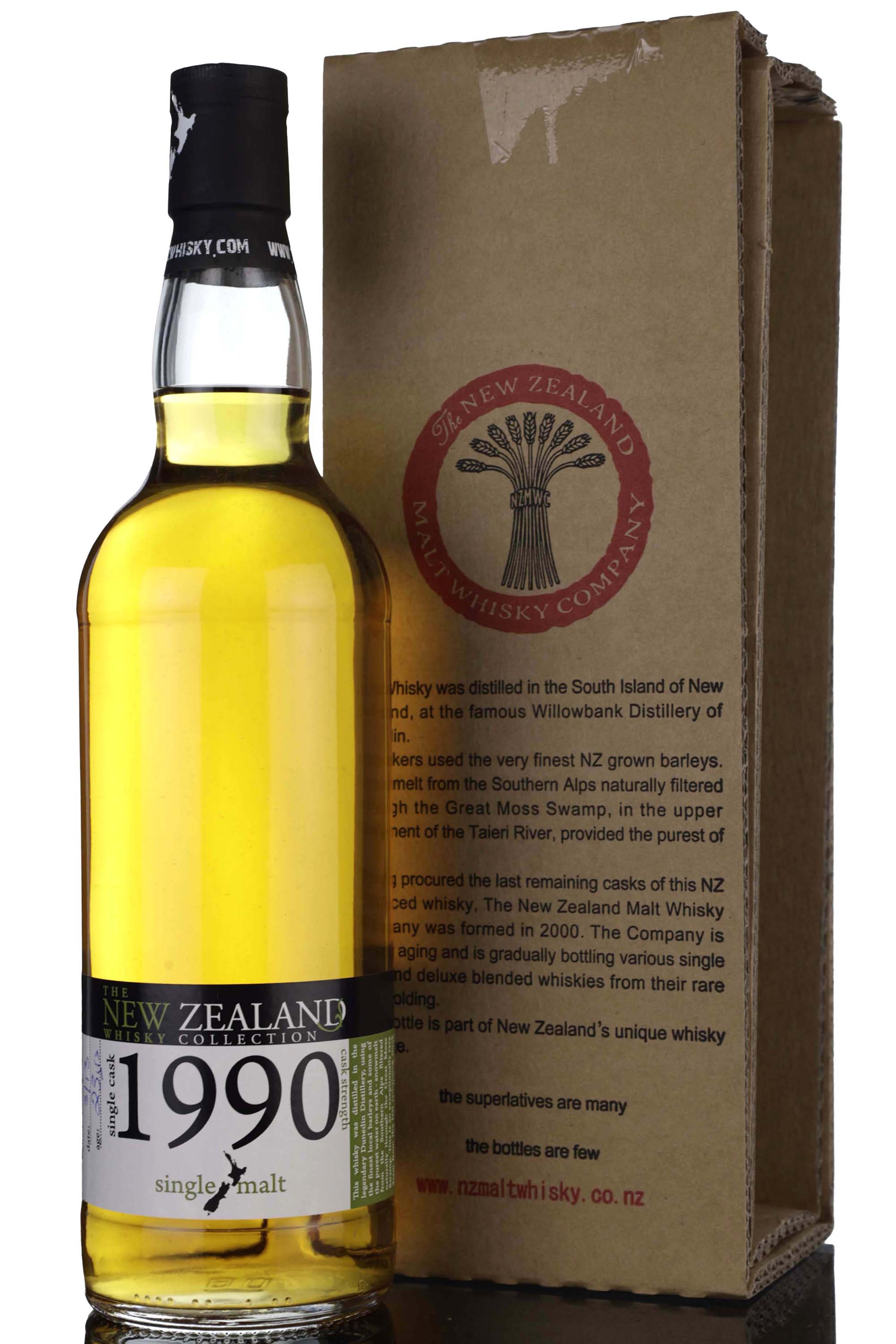 Willowbank Dunedin 1990-2013 - 23 Year Old - The New Zealand Whisky Collection - Single Ca