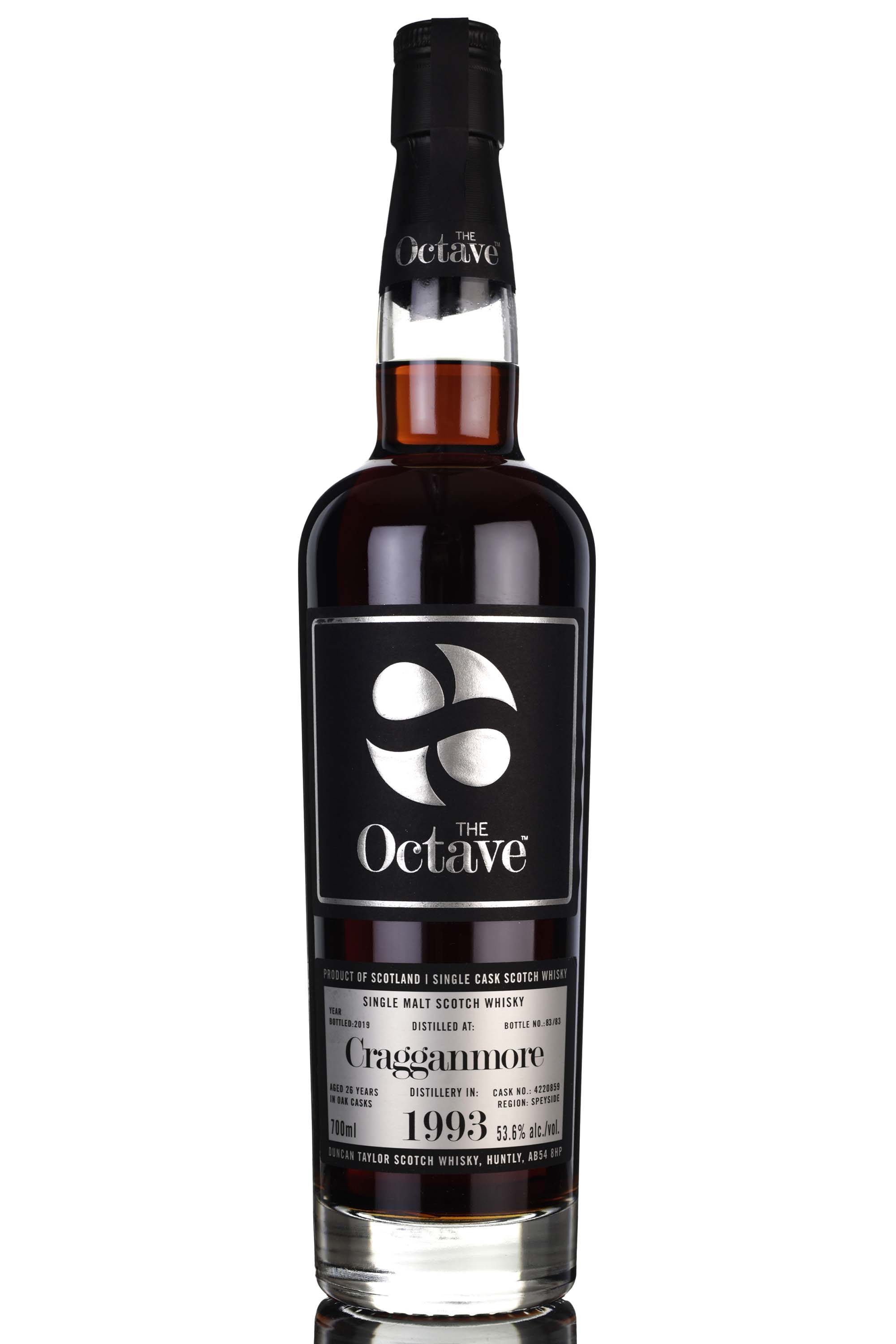 Cragganmore 1993-2019 - 26 Year Old - Duncan Taylor - Octave - Single Cask 4220859
