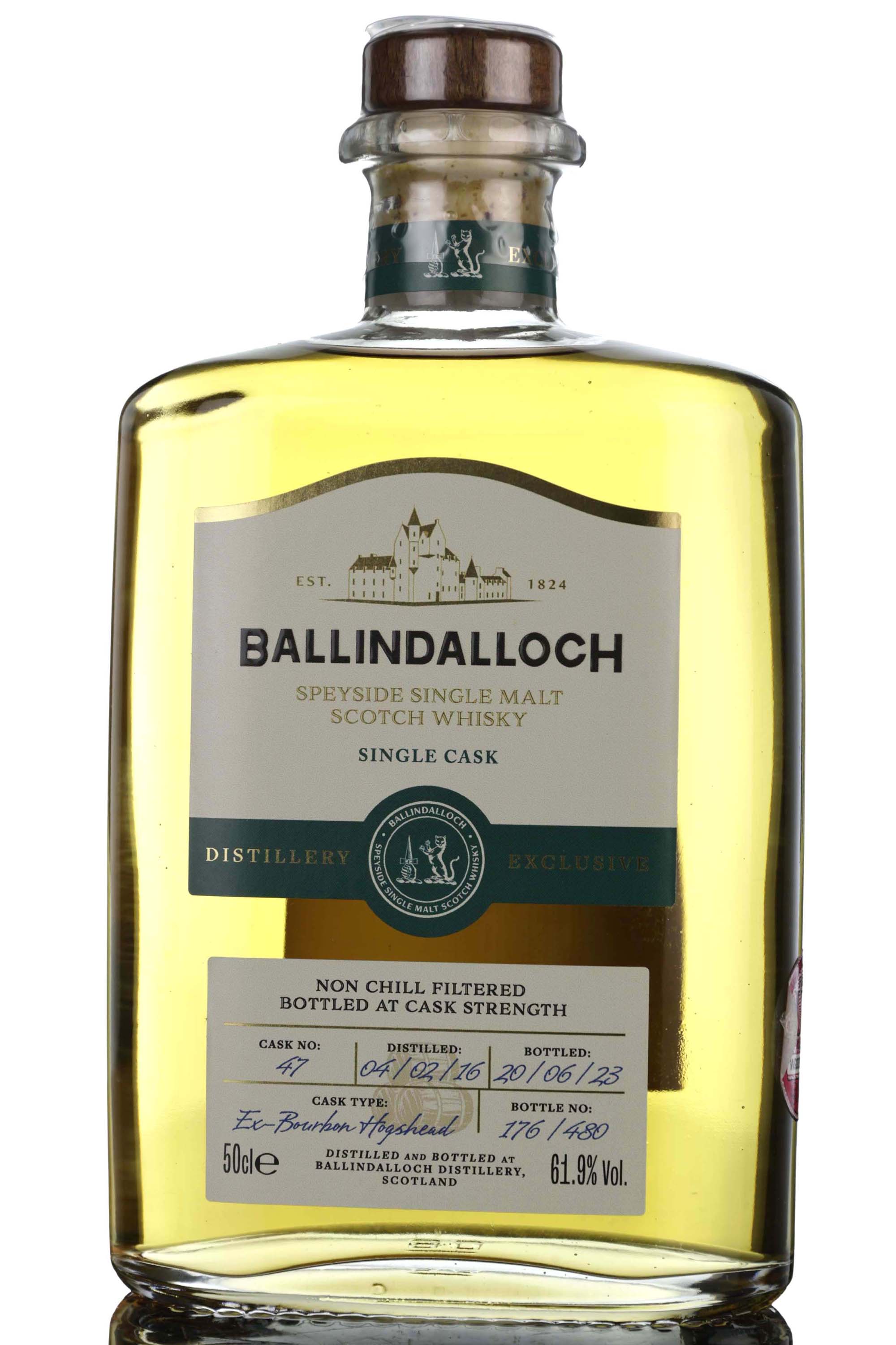 Ballindalloch 2016-2023 - 7 Year Old - Single Cask 47 - Inaugural Release - Distillery Exc