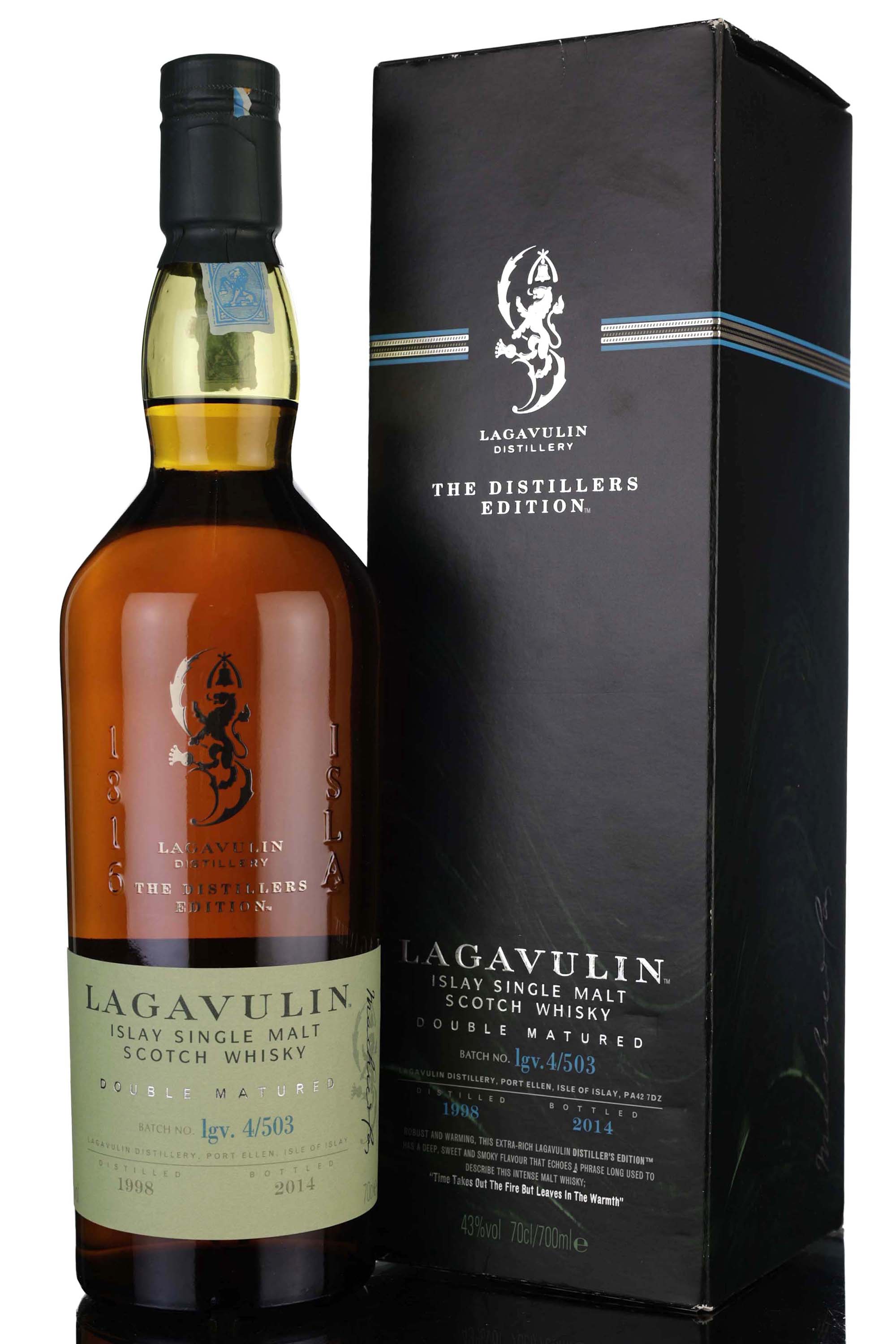 Lagavulin 1998 - Distillers Edition 2014