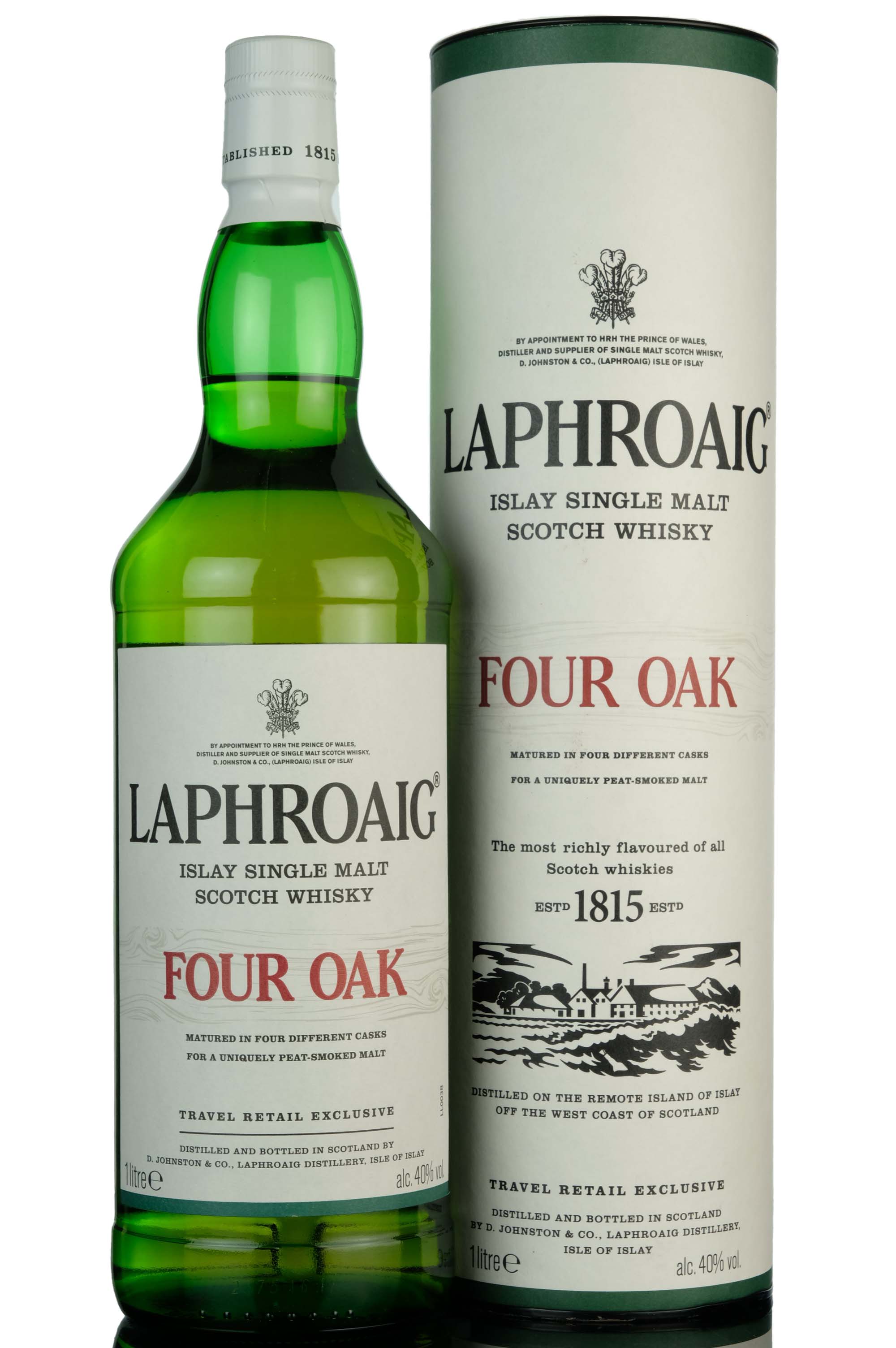 Laphroaig Four Oak - Travel Retail Exclusive - 1 Litre