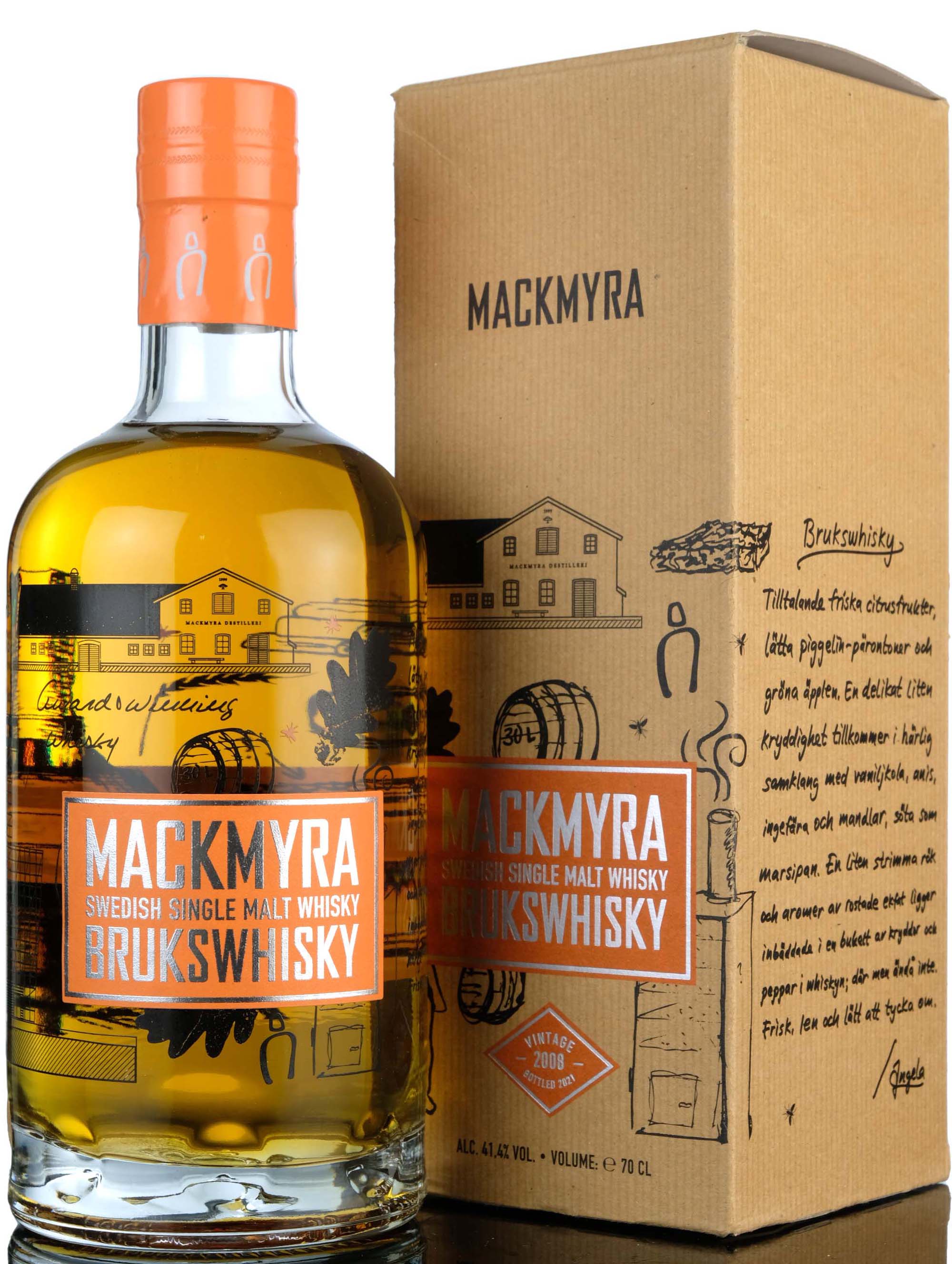 Mackmyra Brukswhisky 2008-2021 - 13 Year Old