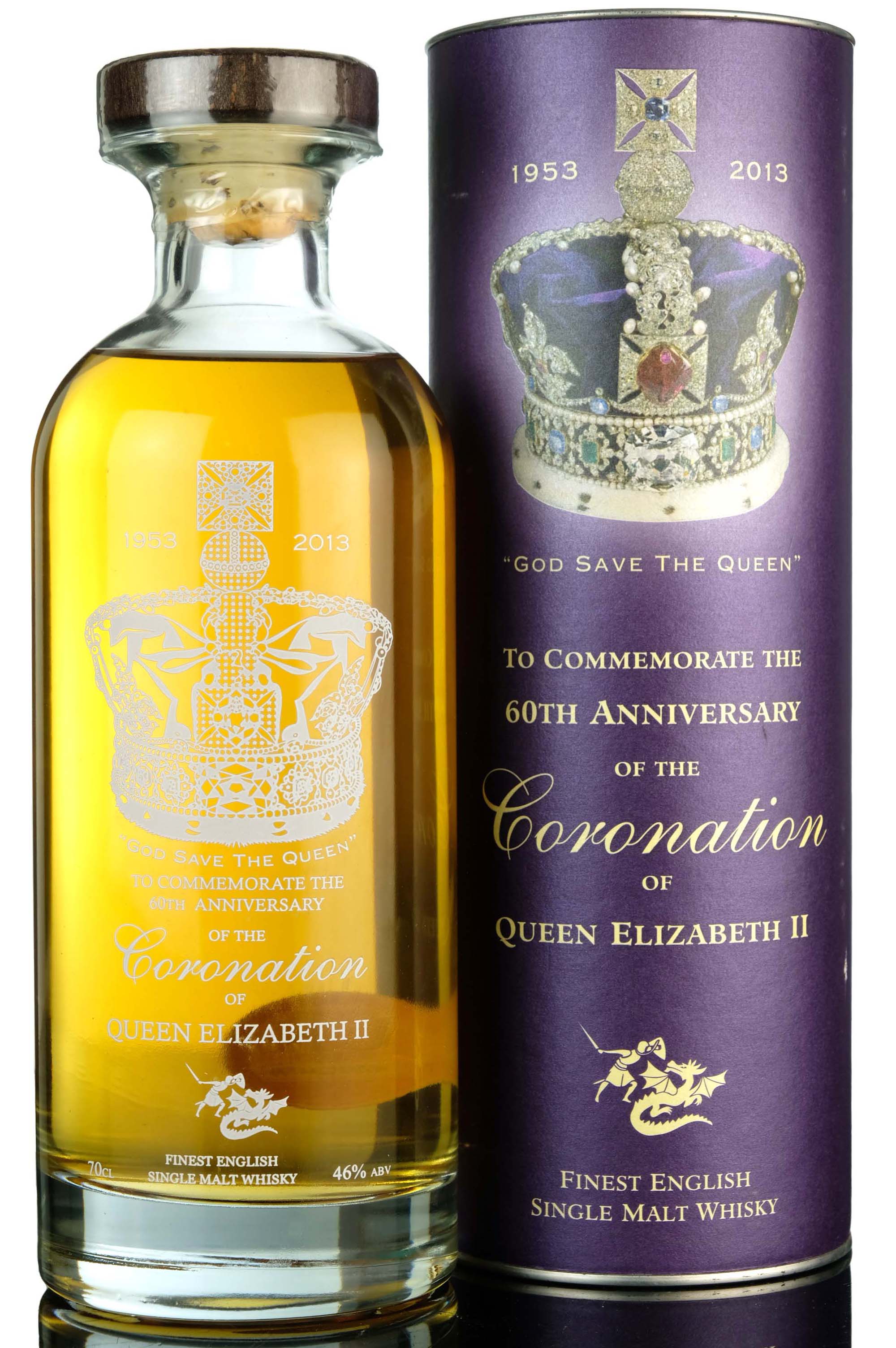 English Whisky To Commemorate The 60th Anniversary Of Queen Elizabeth II 1953-2013