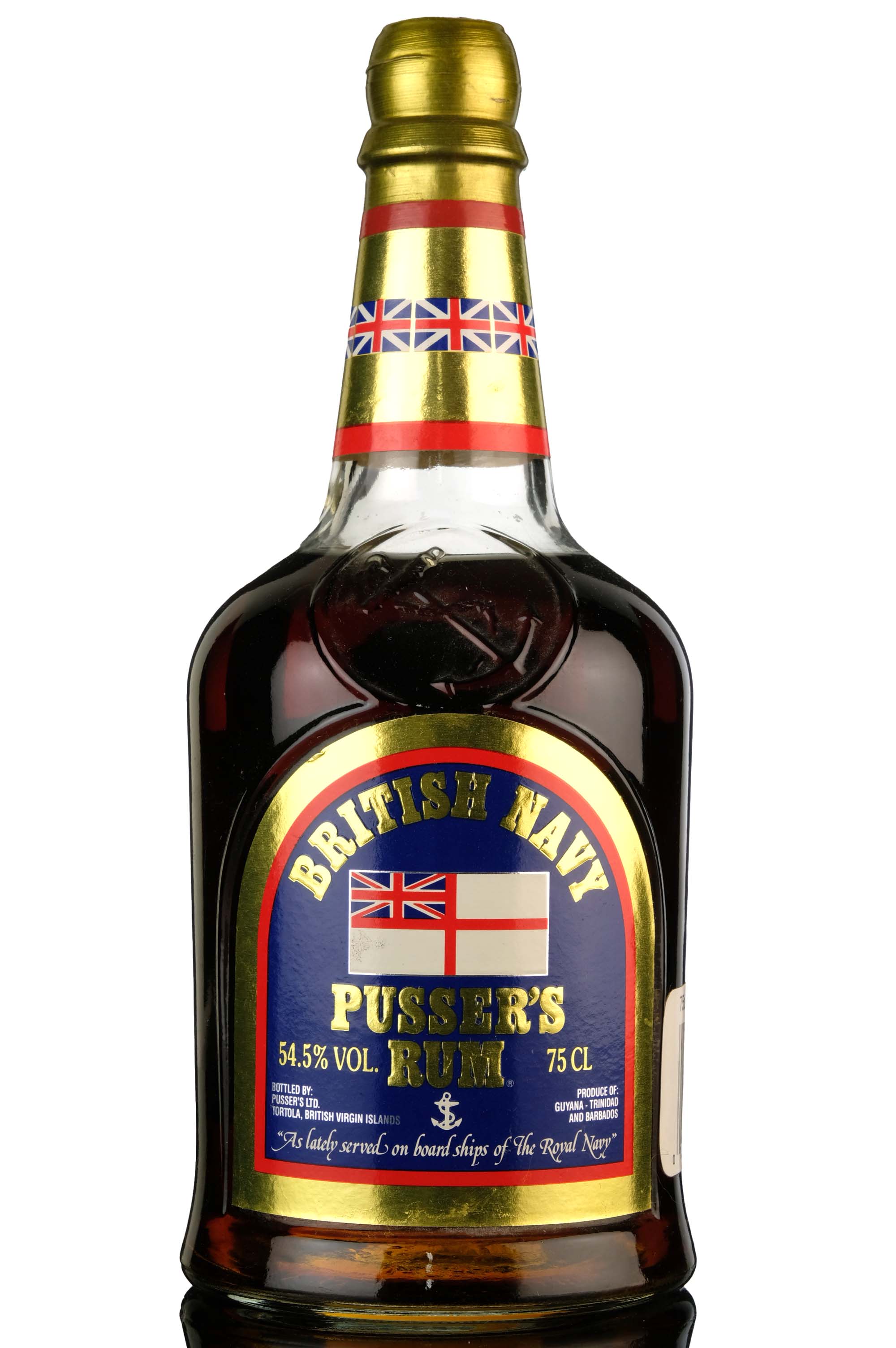 Pussers British Navy Rum - 1980s