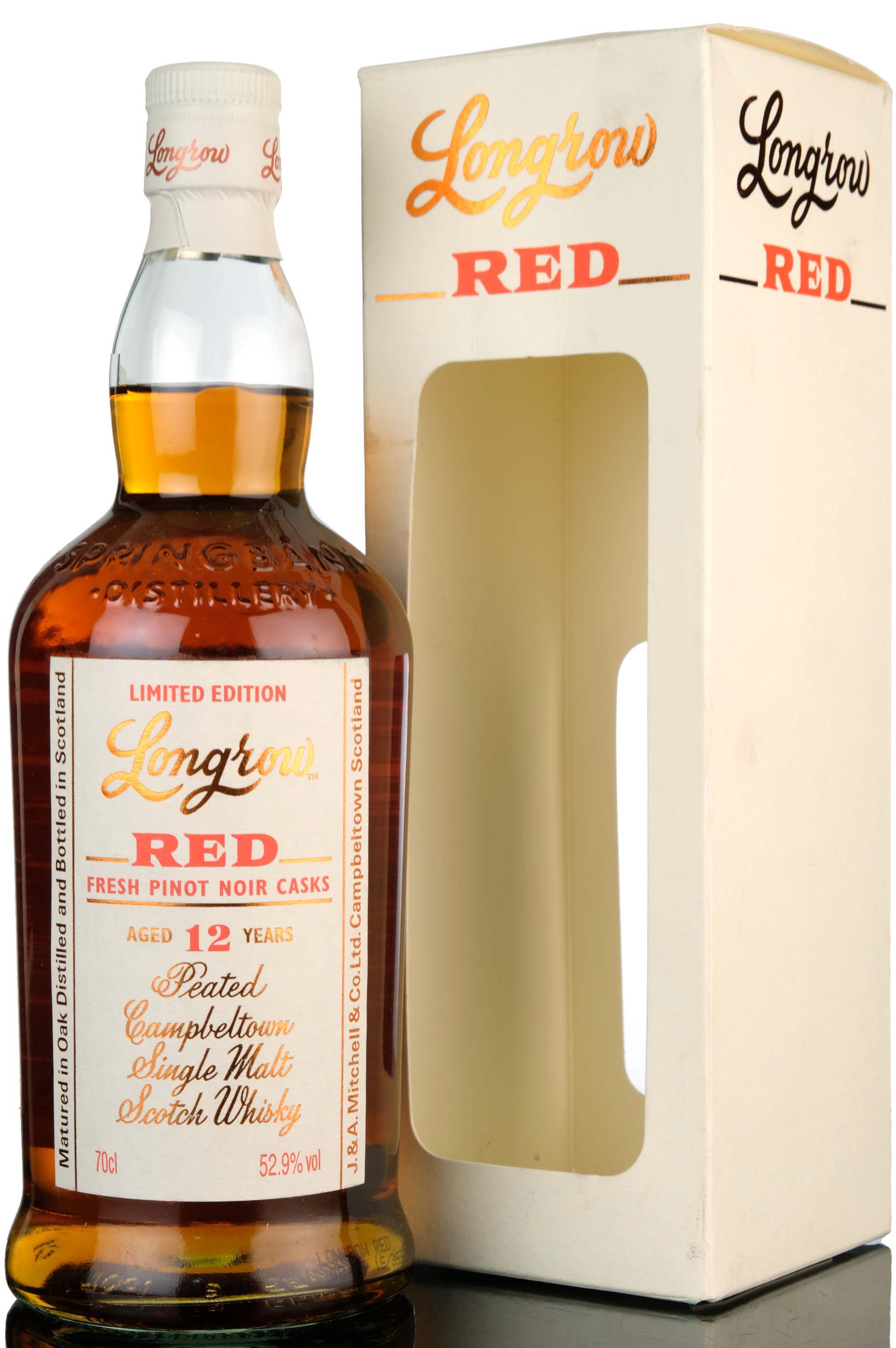 Longrow Red 12 Year Old - Fresh Pinot Noir Casks - 2015 Release